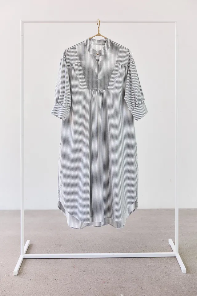 sunday-in-bed-hailey-kleid-kurzarm-tunika-baumwolle-weit image 1