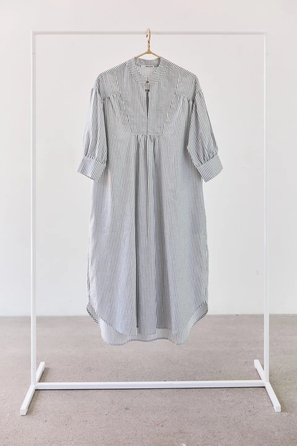 sunday-in-bed-hailey-kleid-kurzarm-tunika-baumwolle-weit image 1