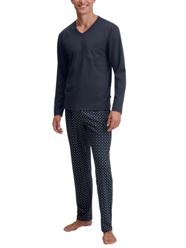calida-relax-streamline-pyjama-herren-set-baumwolle image 5