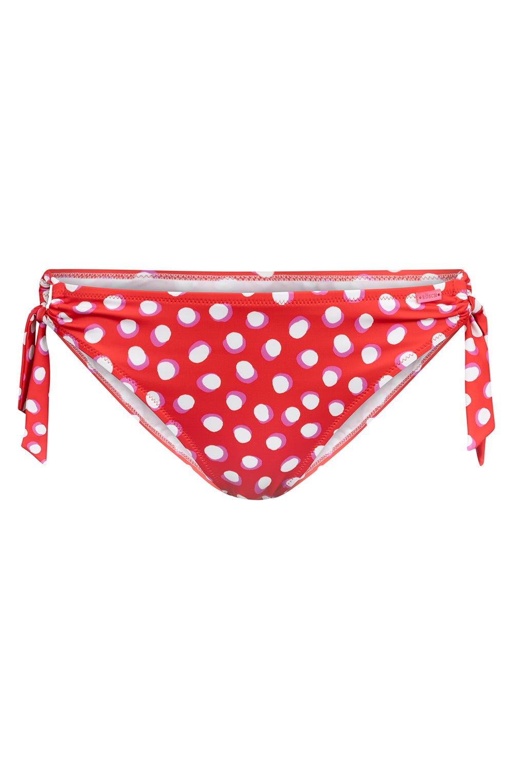 r-sch-be-happy-bikinihose-triangel-rot-tupfen-verstellbar image 2