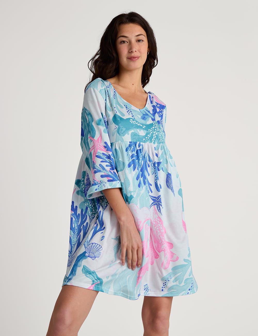 calida-favourites-sleep-kurzarm-nachthemd-damen-carnation-pink image 2