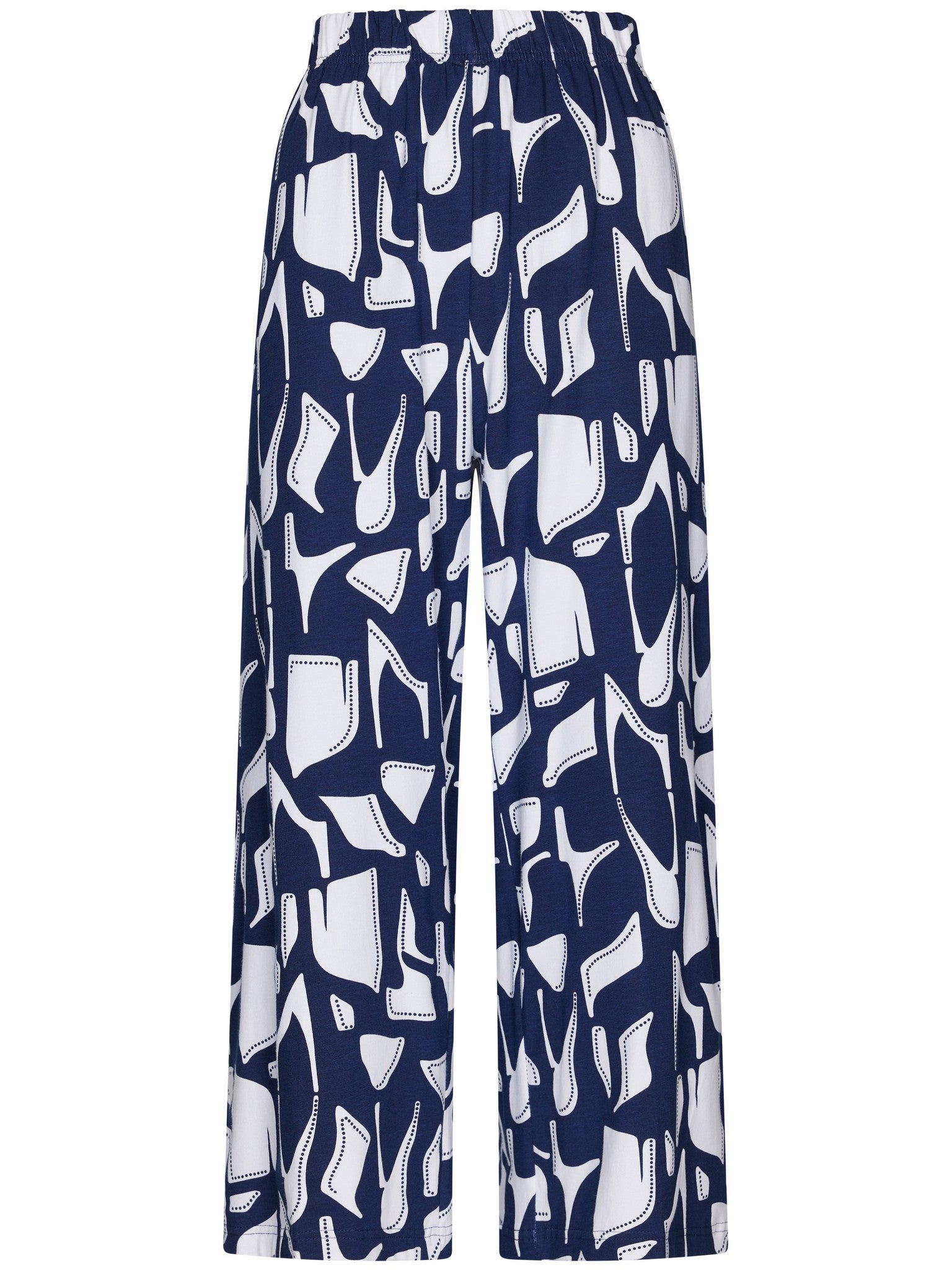 pastunette-midnight-mosaic-pyjama-blau-bio-baumwolle image 3