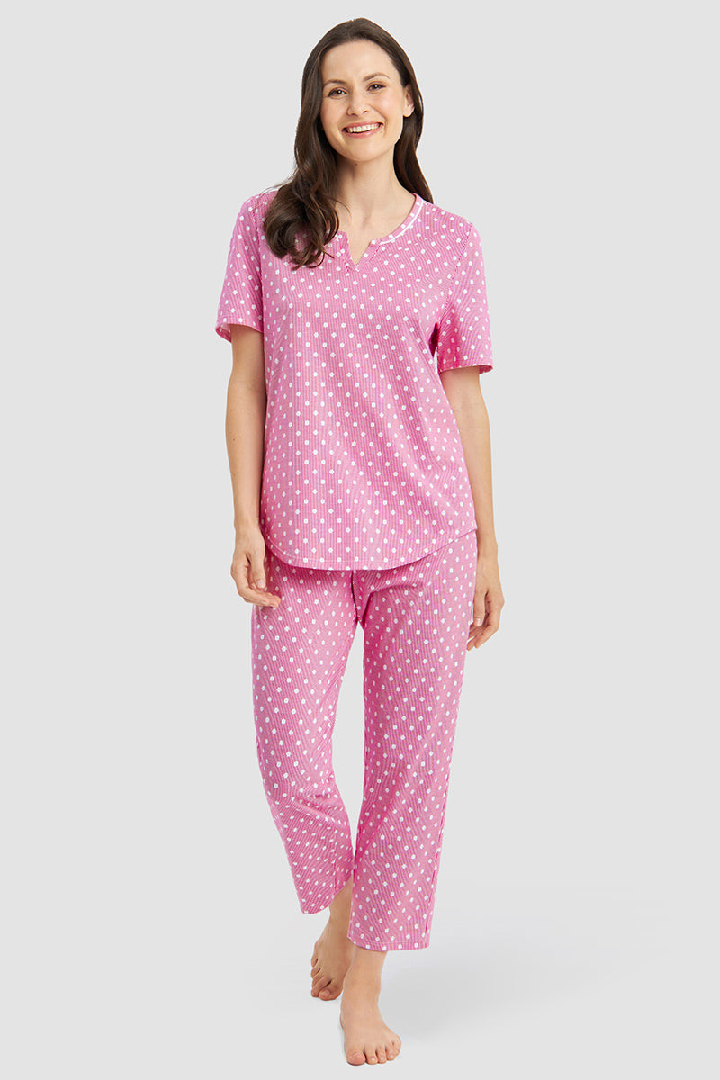 r-sch-be-happy-7-8-pyjama-punkte-streifen-blau image 1