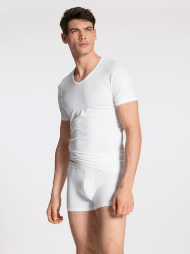 calida-natural-benefit-v-shirt-herren-gr-52-54-2er-pack-wei image 7