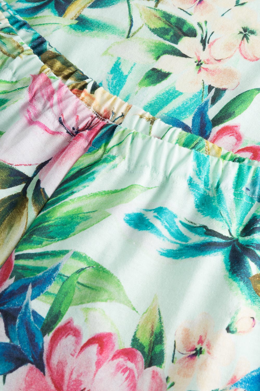 r-sch-be-happy-pyjama-3-4-kurzarm-gr-n-bl-tendruck image 6