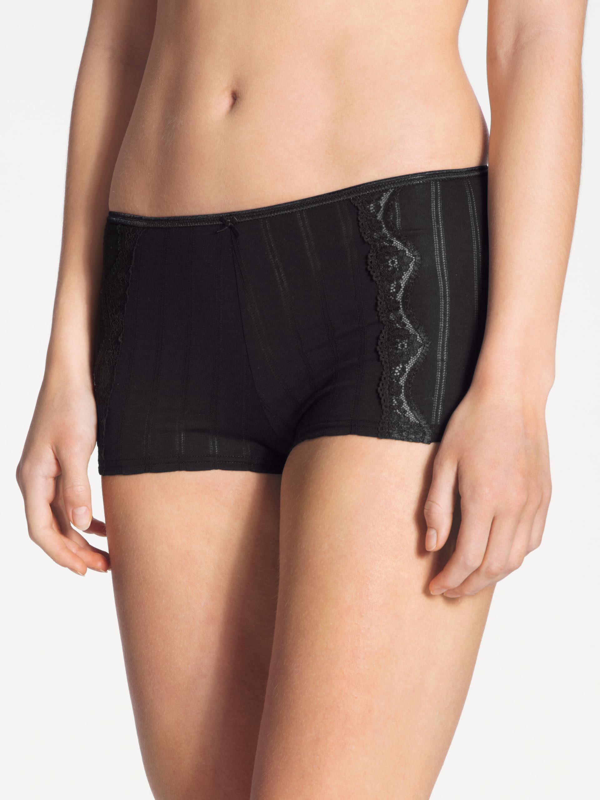 calida-etude-toujours-panty-damen-schwarz-high-waist-baumwolle image 2