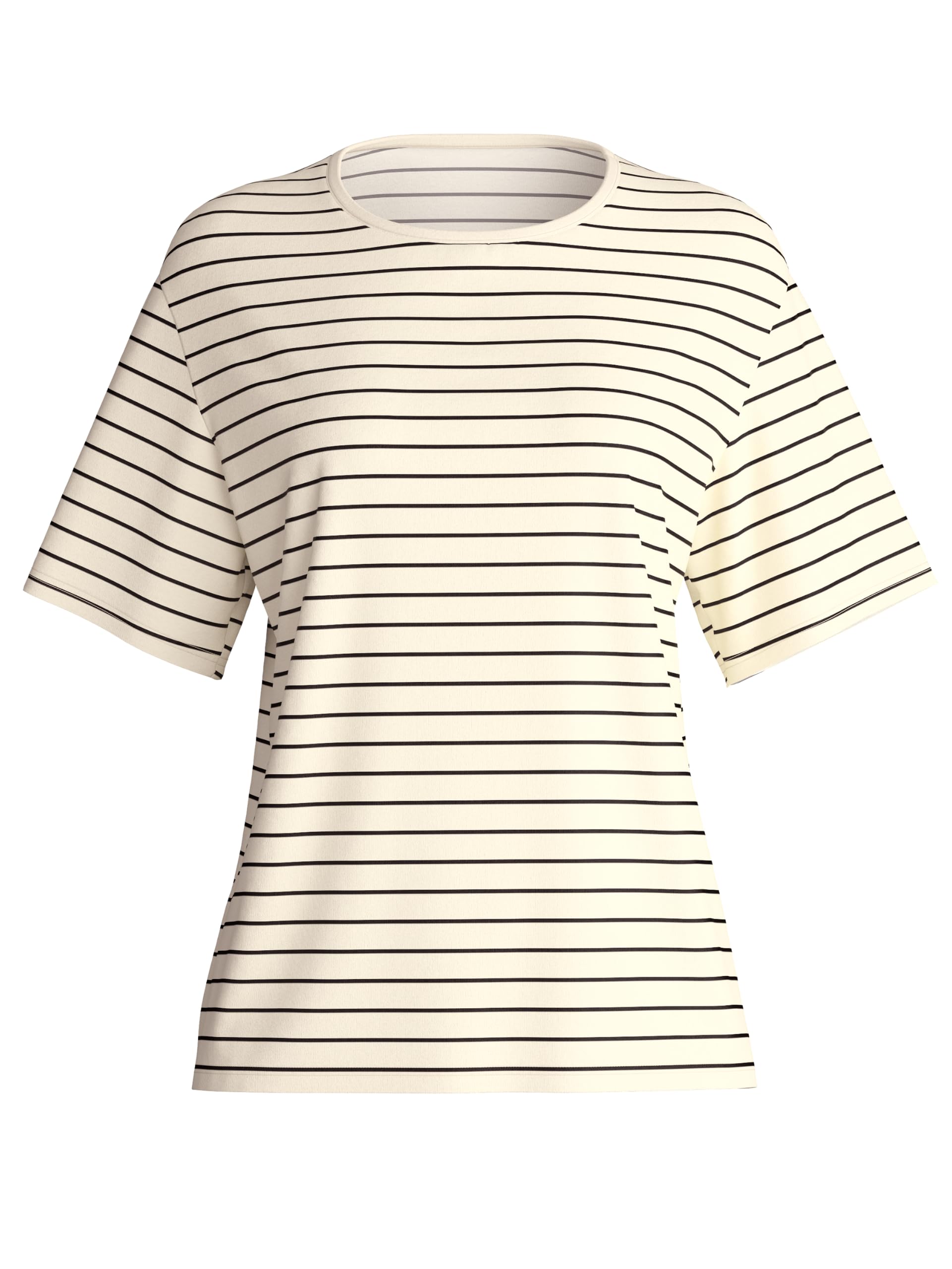 calida-favourites-lounge-t-shirt-damen-48-50-leicht-gestreift image 4