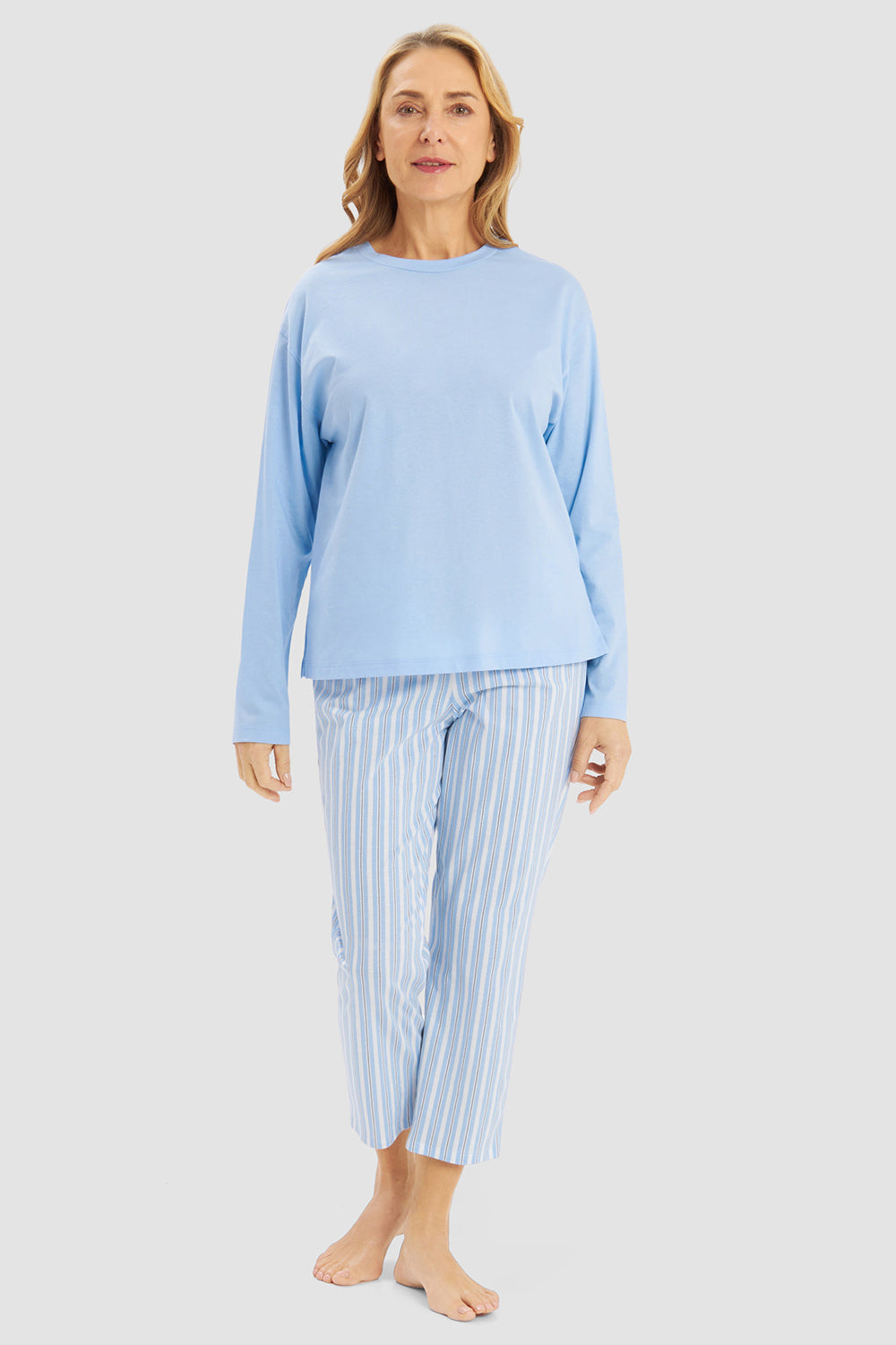 r-sch-be-happy-7-8-pyjamahose-streifen-rosa image 4
