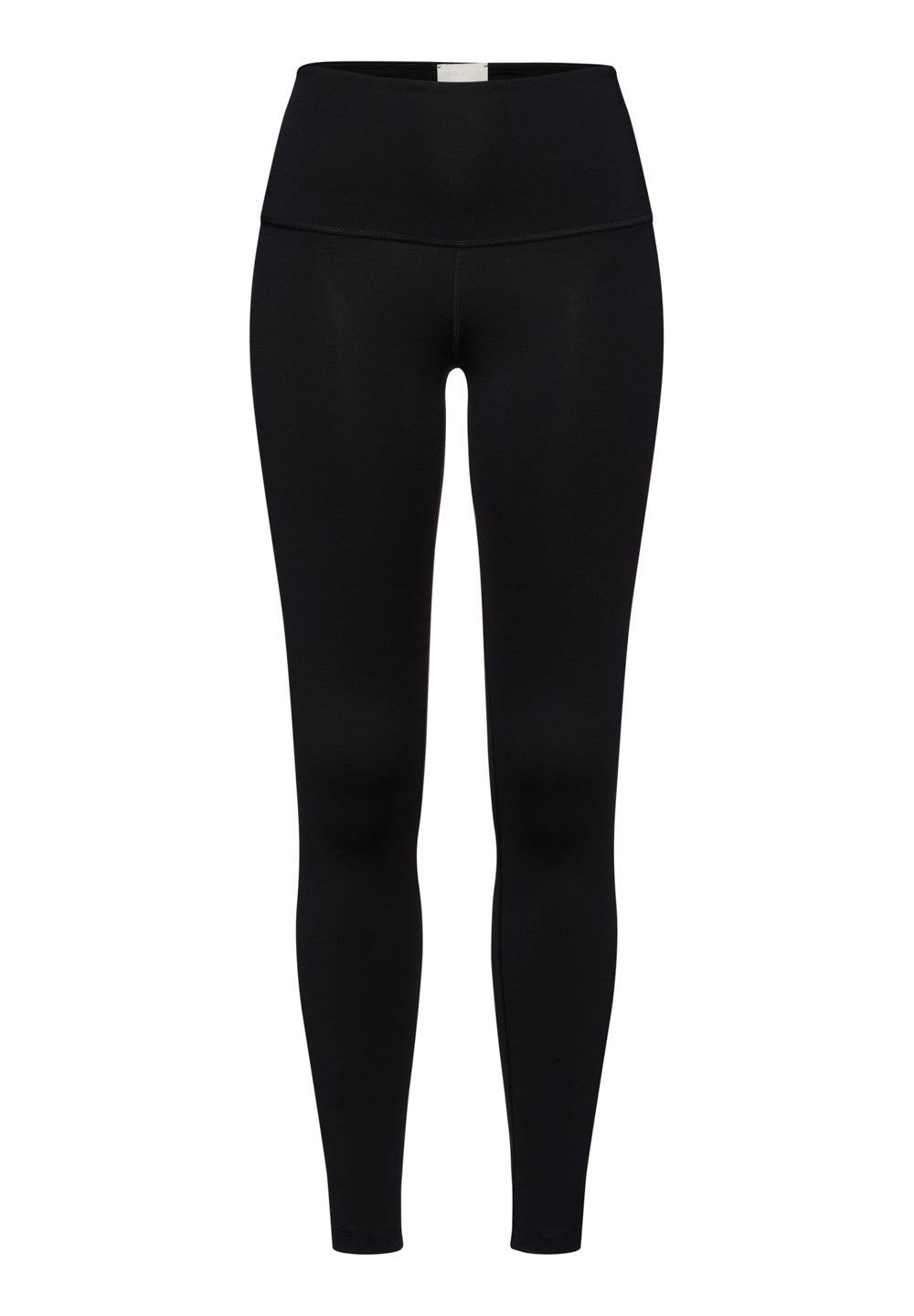 hanro-balance-leggings-schwarz-yogahose-black-beauty image 1