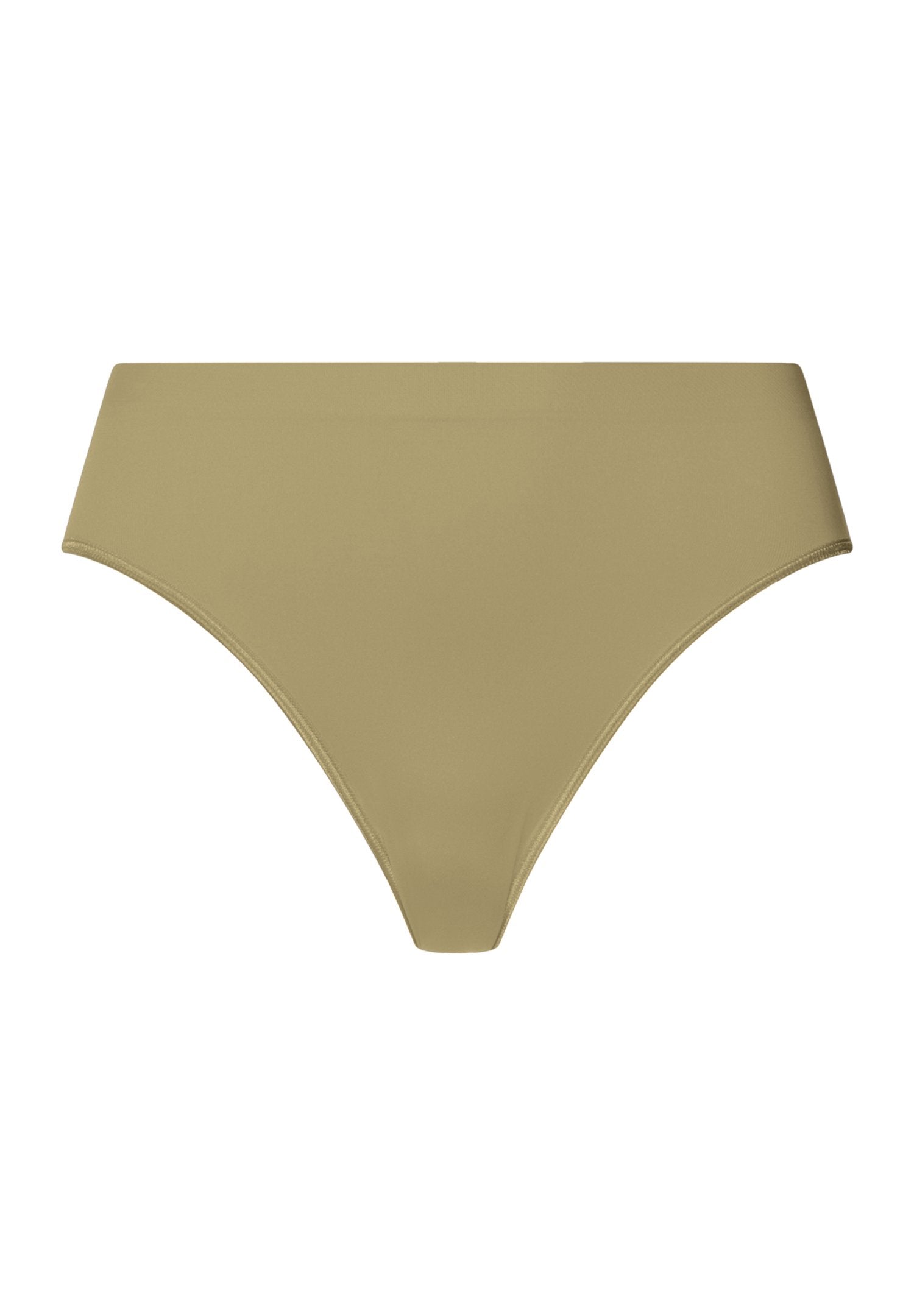 hanro-touch-feeling-midi-slip-covert-green-microfaser image 1