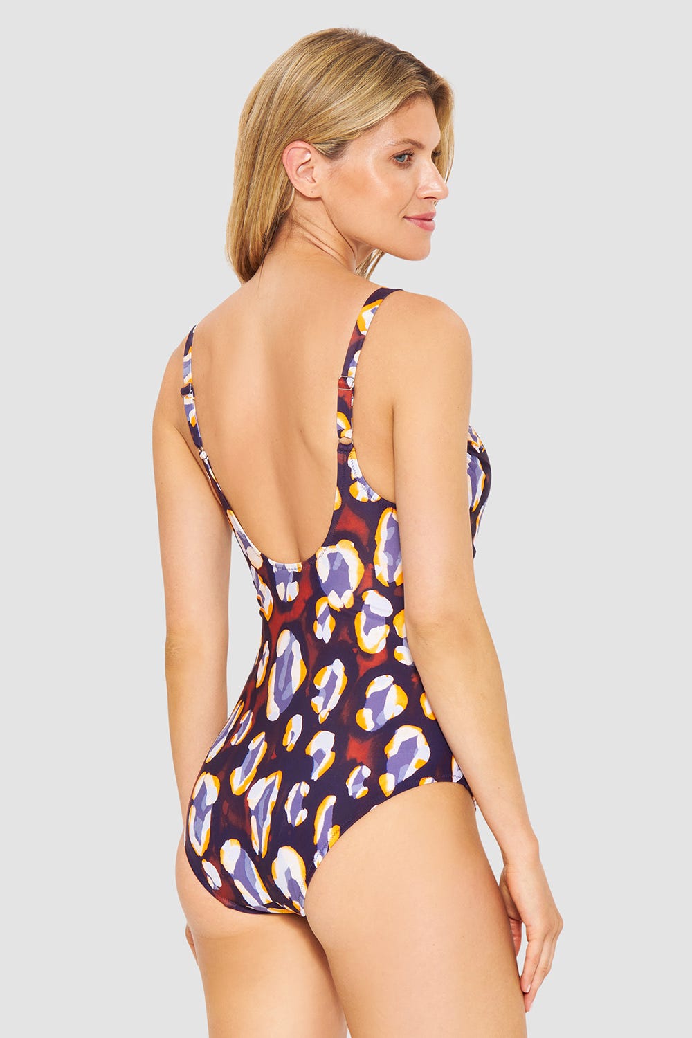 r-sch-be-happy-badeanzug-wickel-v-ausschnitt-violett-cup image 3