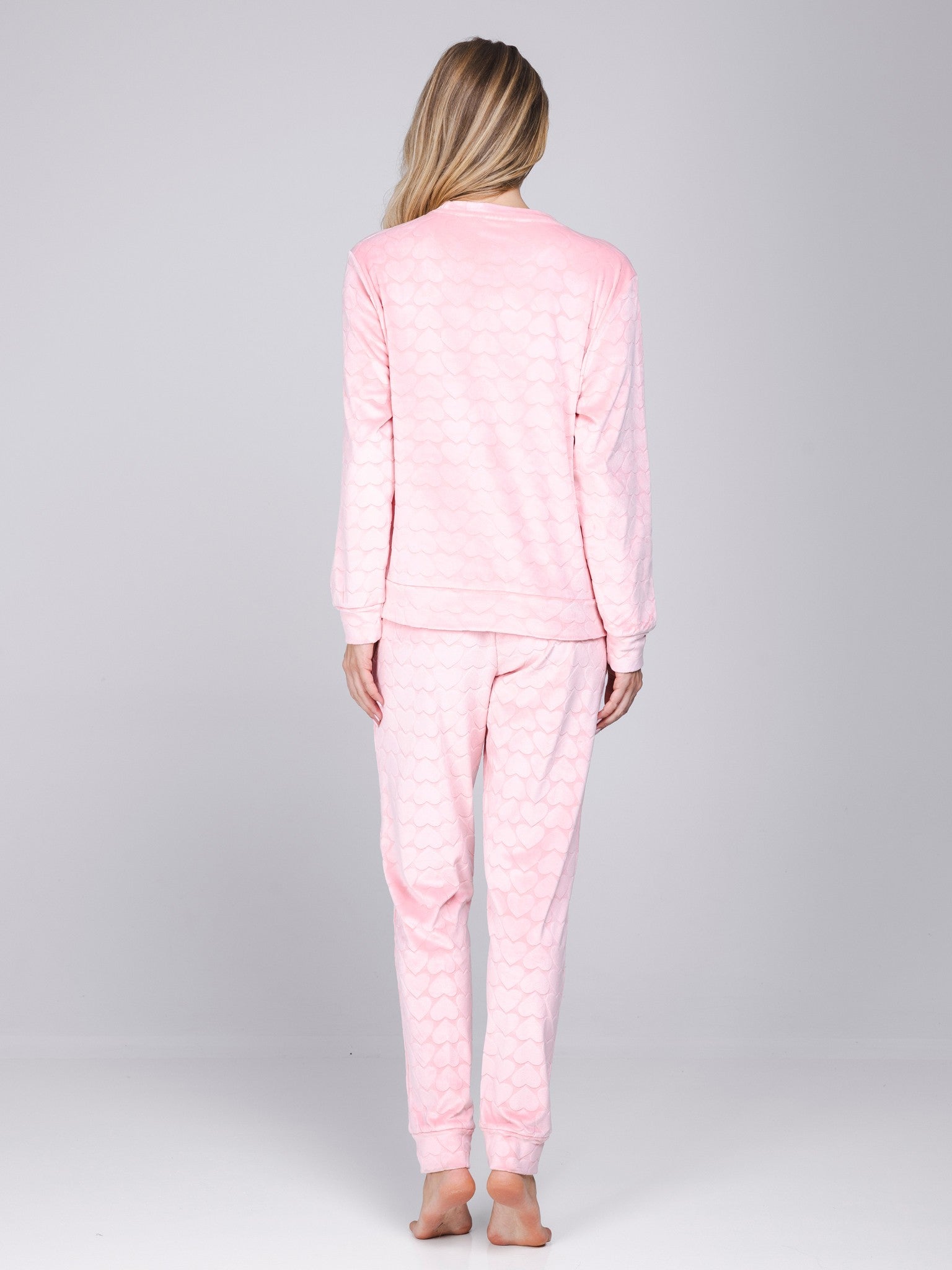 myrebelle-endless-love-hausanzug-rosa-velours-fleece image 4