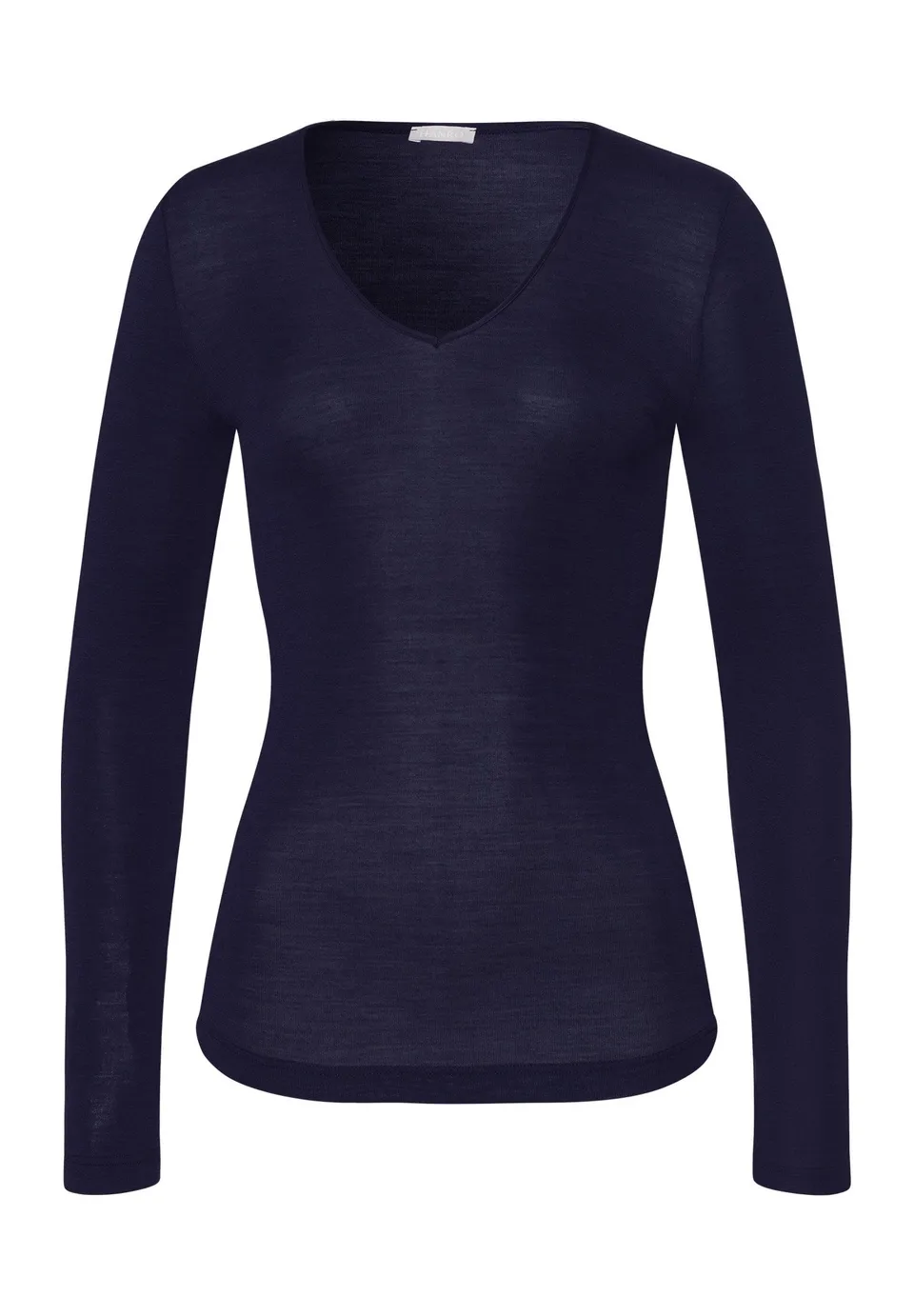 hanro-woolen-silk-l-slv-shirt-071418-langarmshirt-nachtblau-wolle-seide image 1