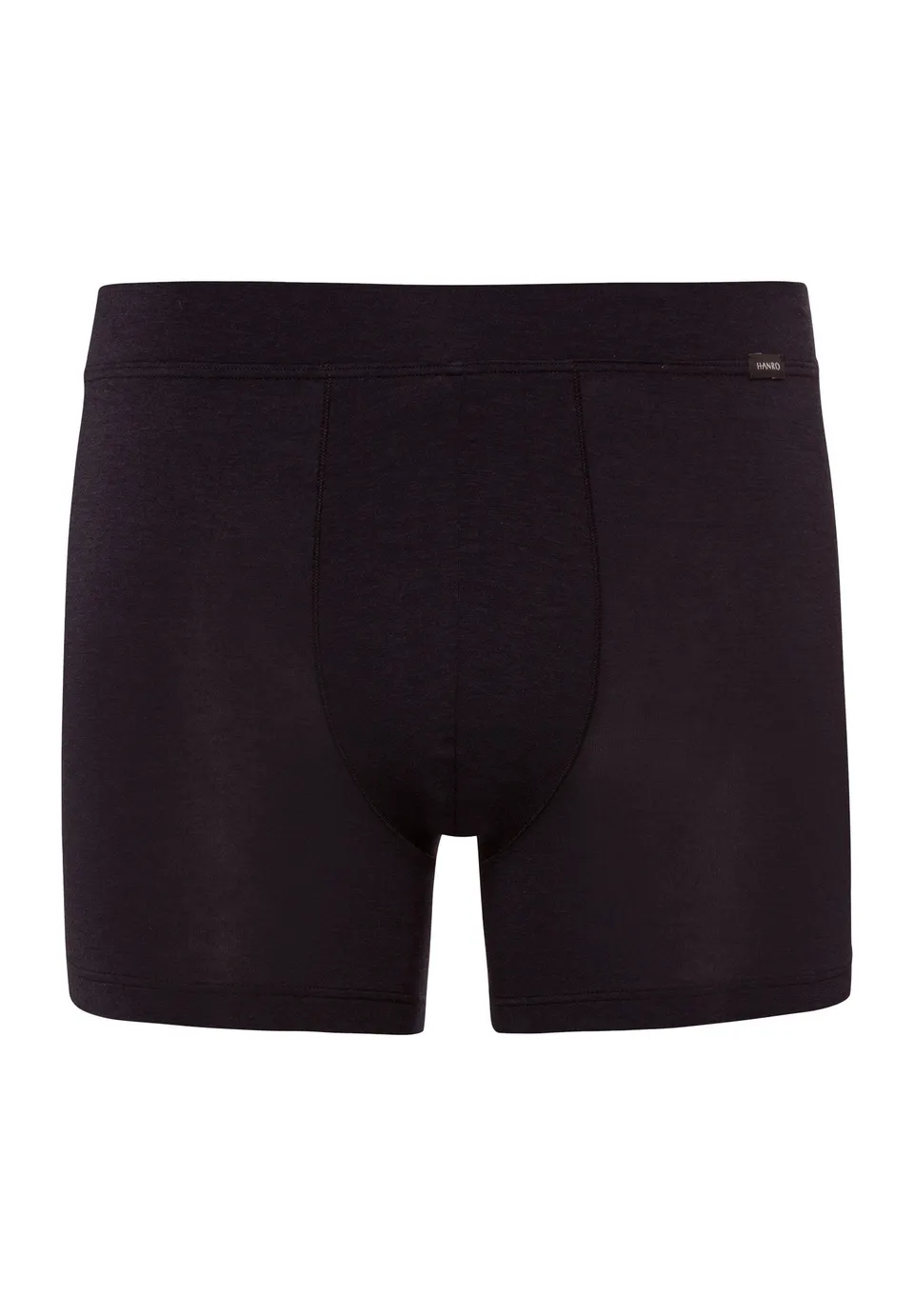 hanro-natural-function-boxer-short-lang-deep-black-tencel image 1