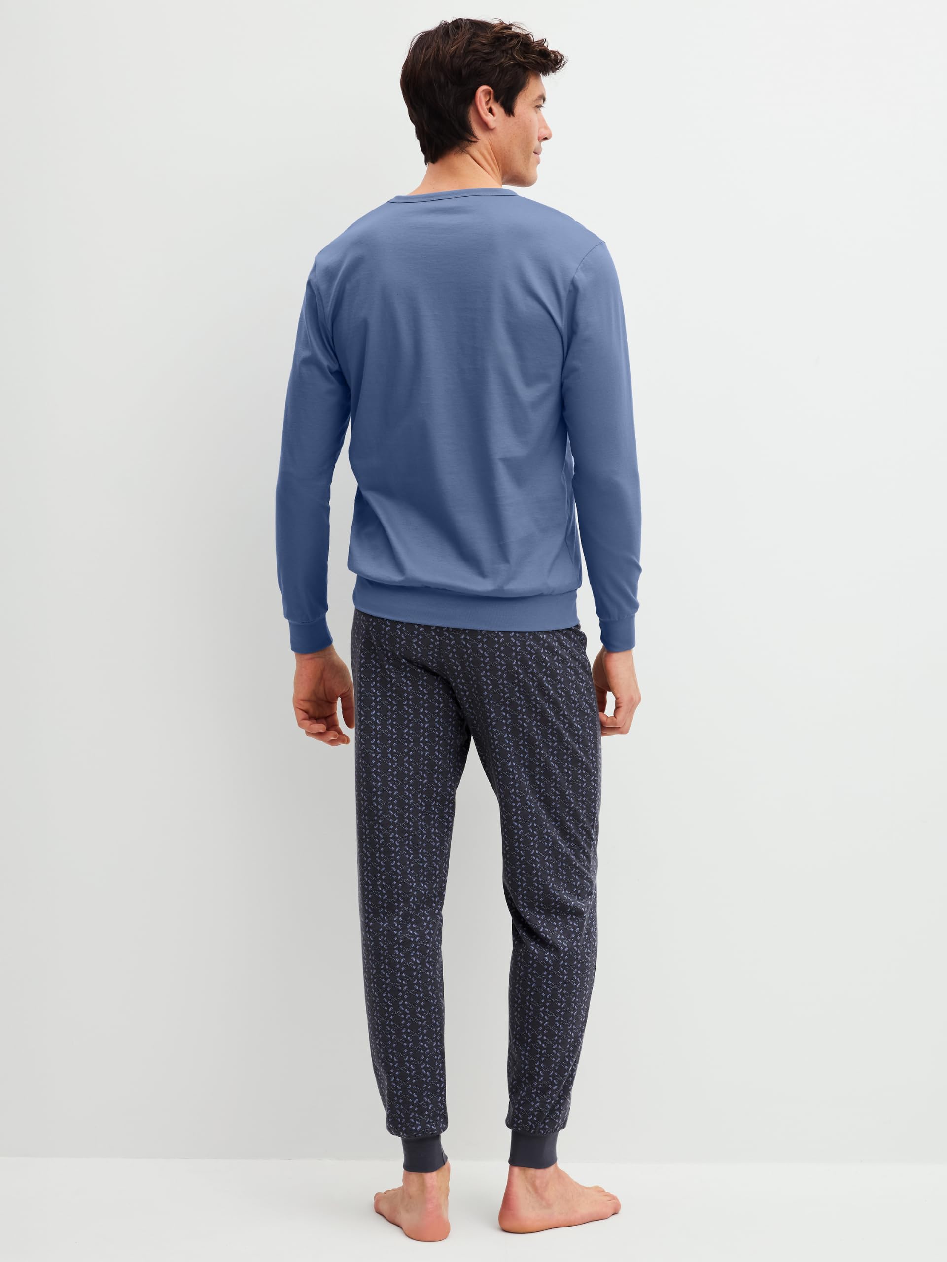 calida-relax-imprint-pyjama-herren-50-mit-b-ndchen image 3
