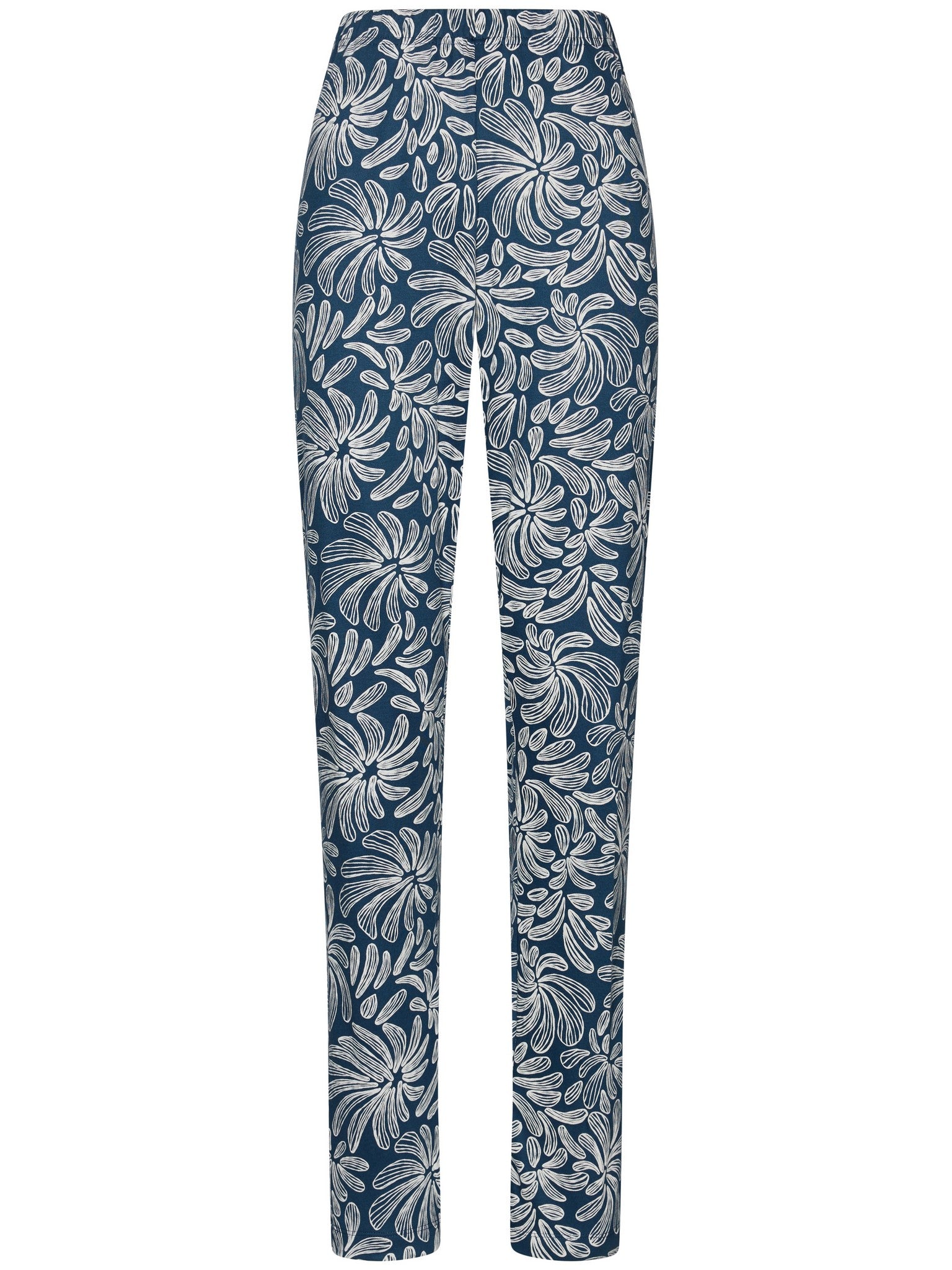 pastunette-nordic-bloom-pyjama-blau-100-baumwolle image 6