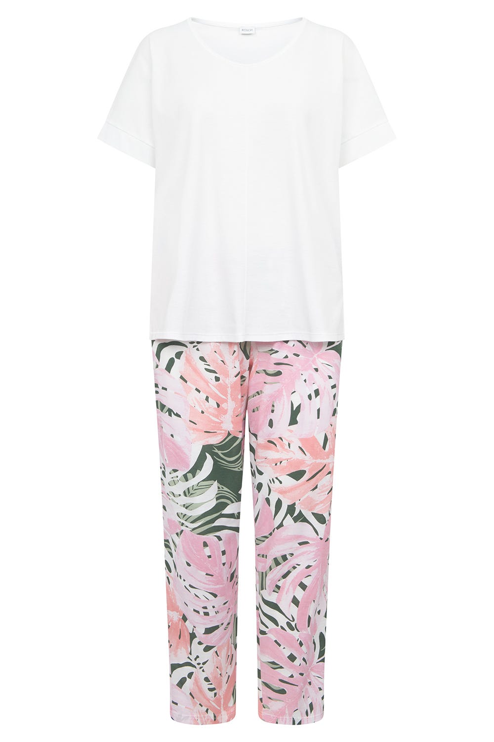 r-sch-be-happy-pyjama-7-8-schlafanzug-mehrfarbig-bl-tterprint image 2