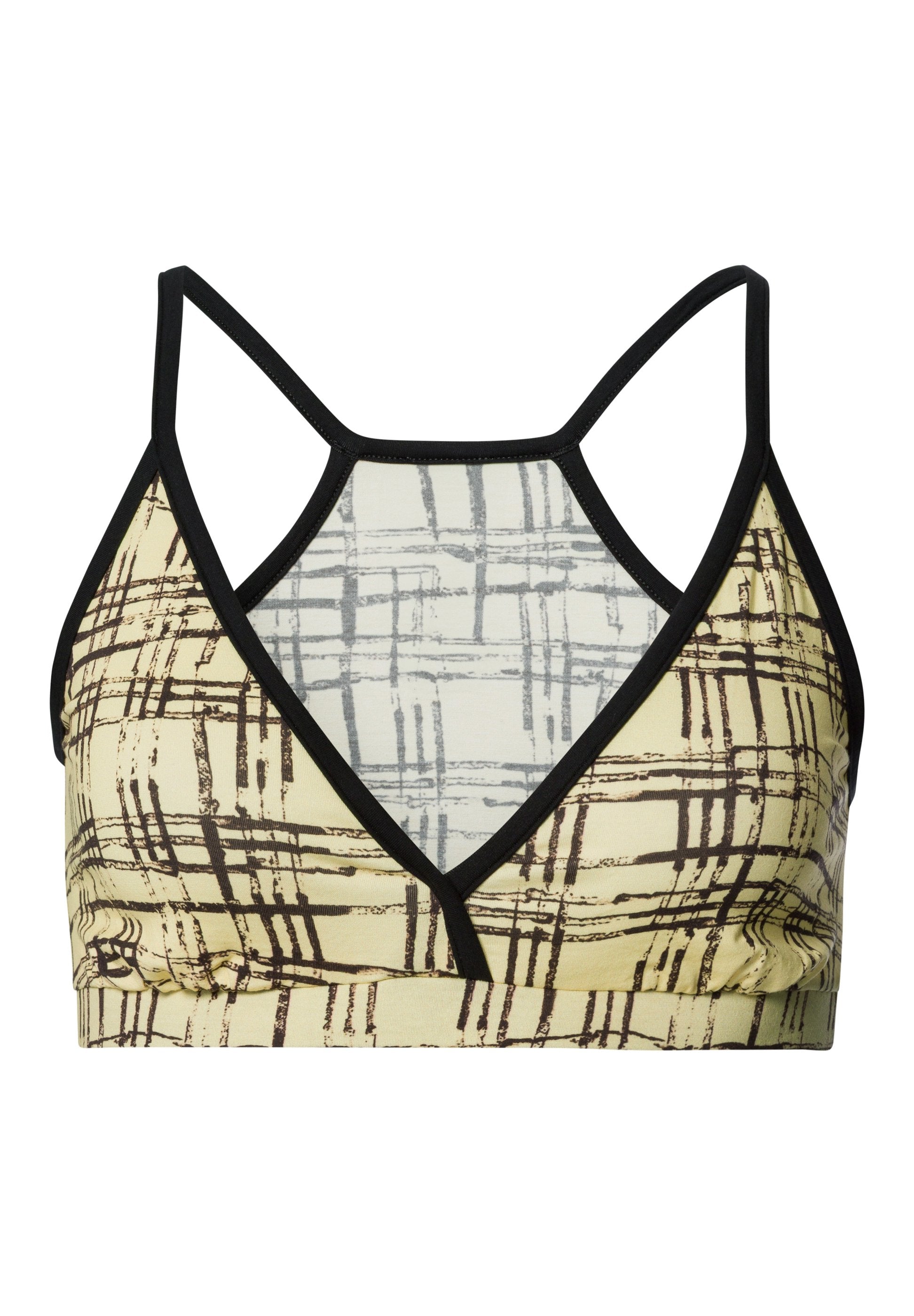 hanro-arthur-arbesser-crop-top-tartan-baumwolle image 1