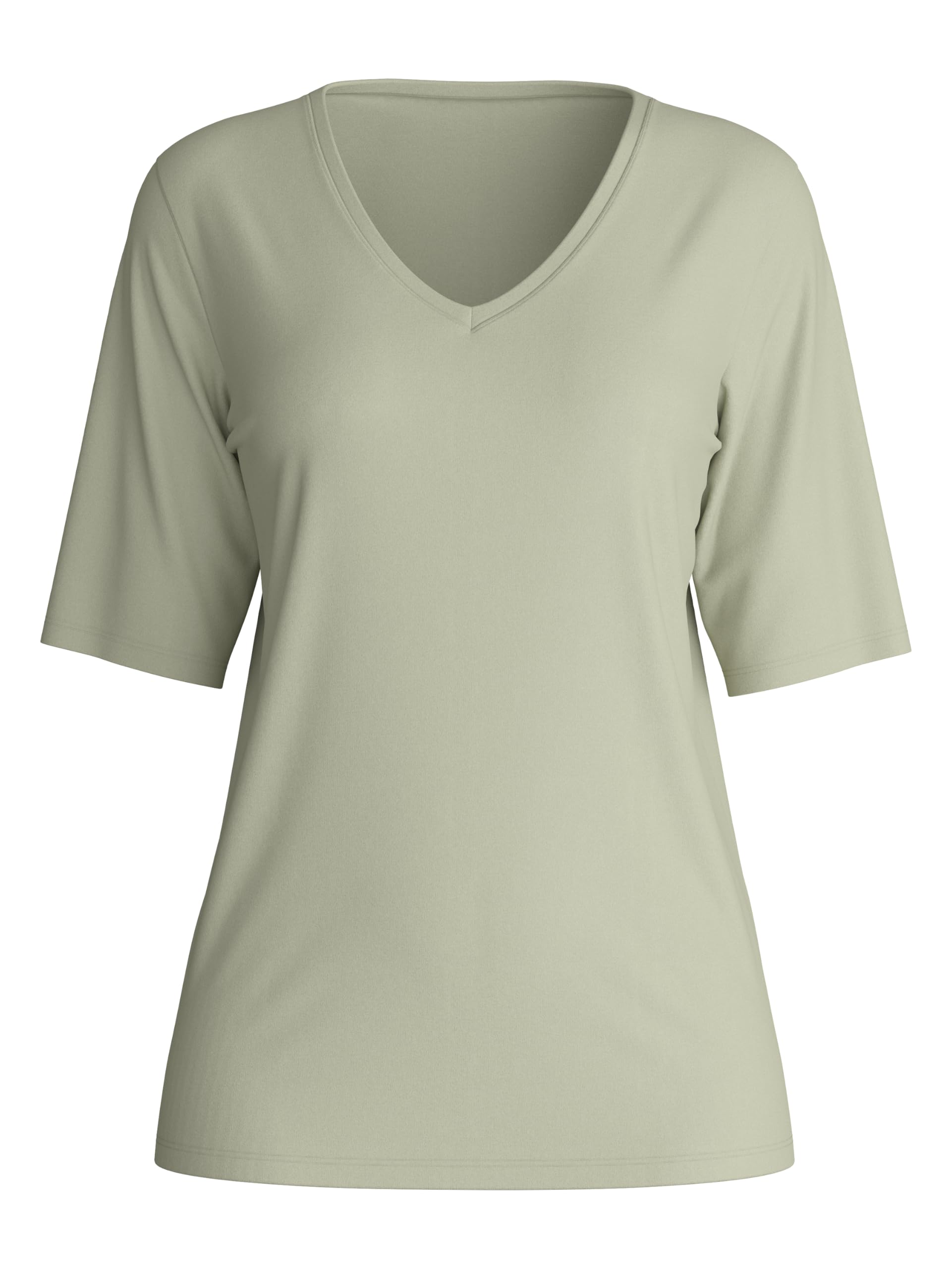 calida-favourites-lounge-damen-t-shirt-kurzarm-tea-green image 4
