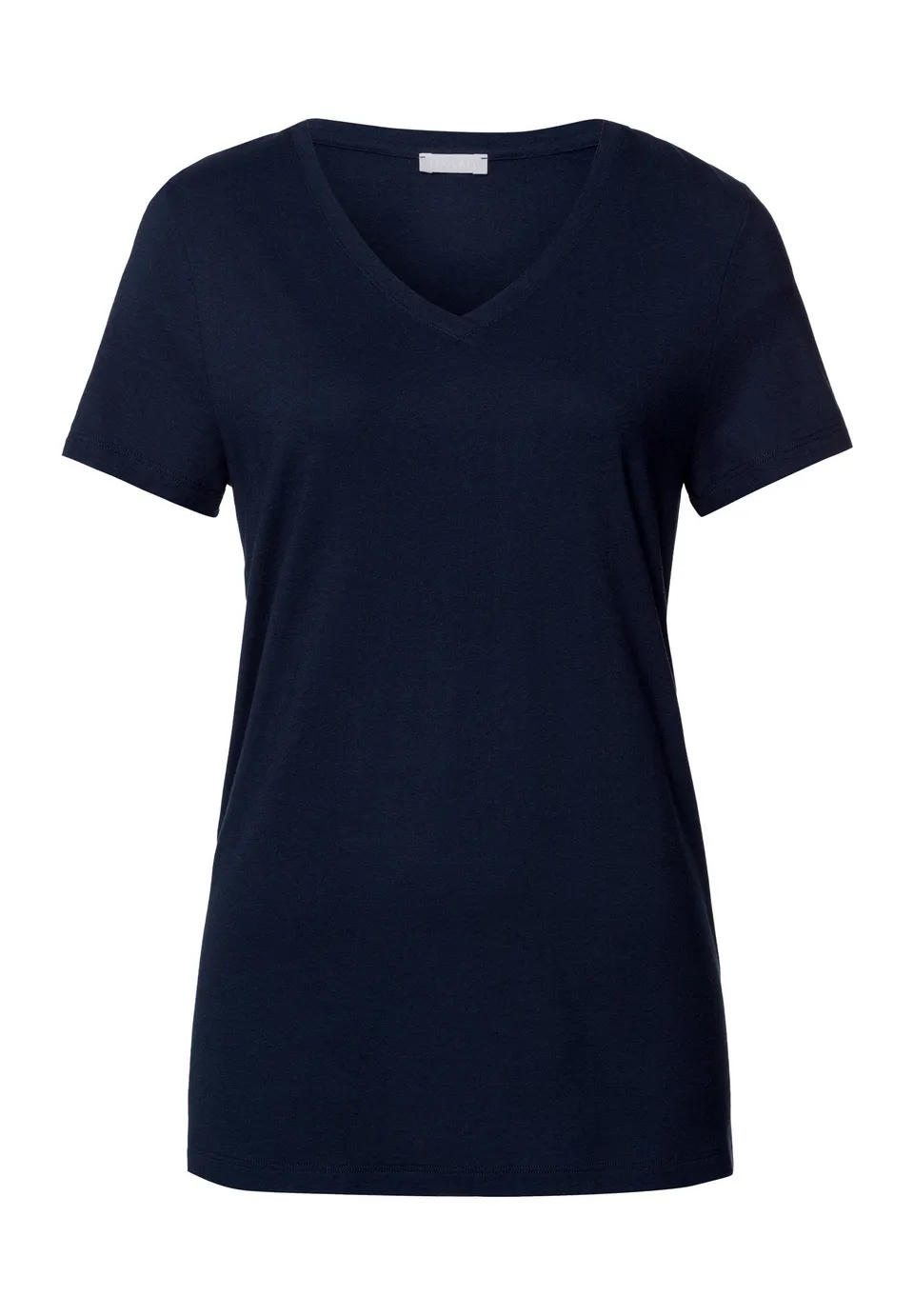 hanro-sleep-lounge-s-slv-shirt-damen-deep-navy-tencel image 1