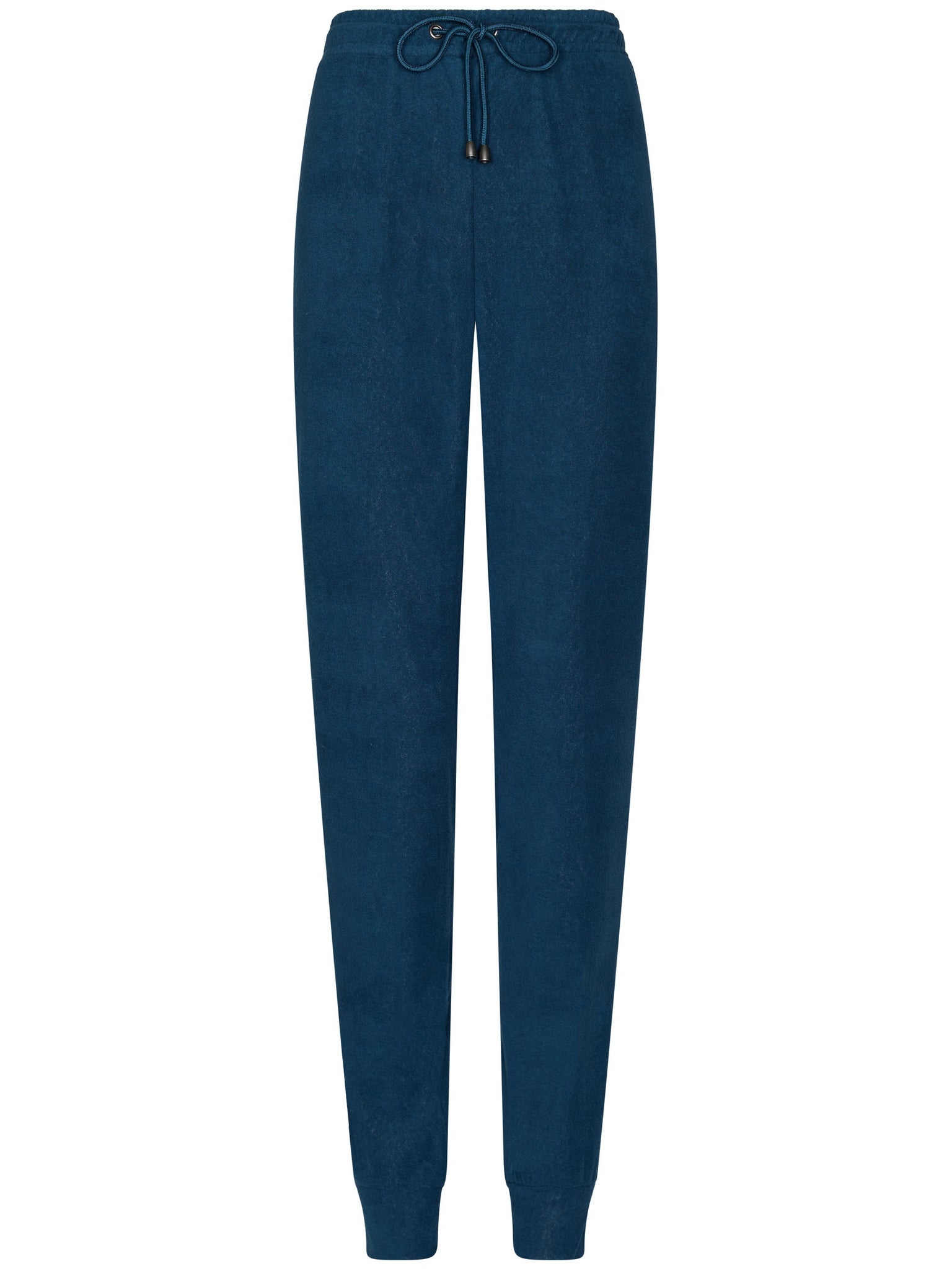 pastunette-moonlite-pyjama-dunkelblau-blumen-frottee image 2