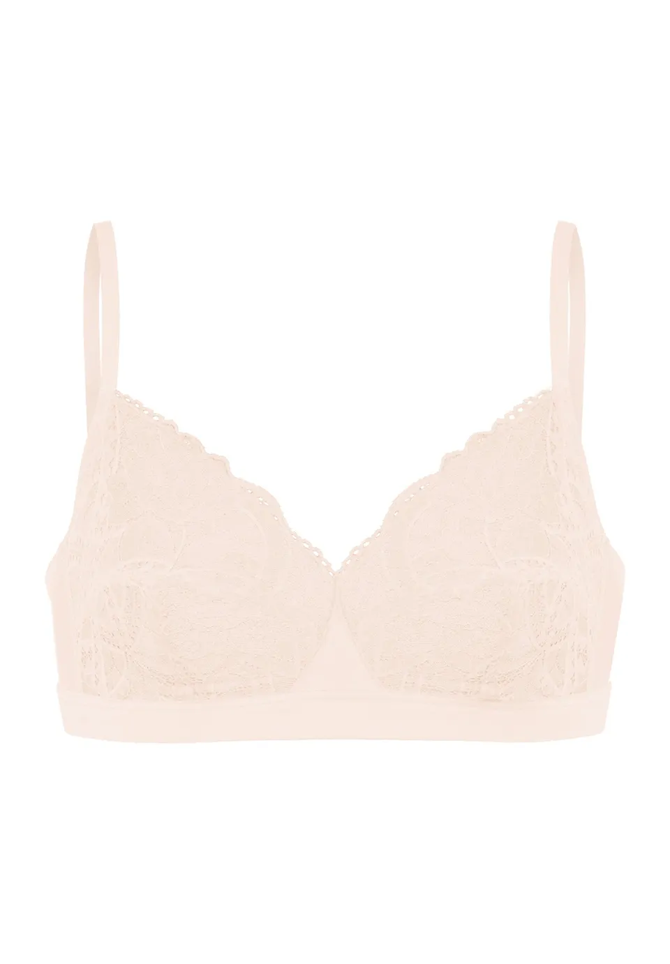 hanro-azelia-soft-cup-bh-creamy-glass-spitze image 1
