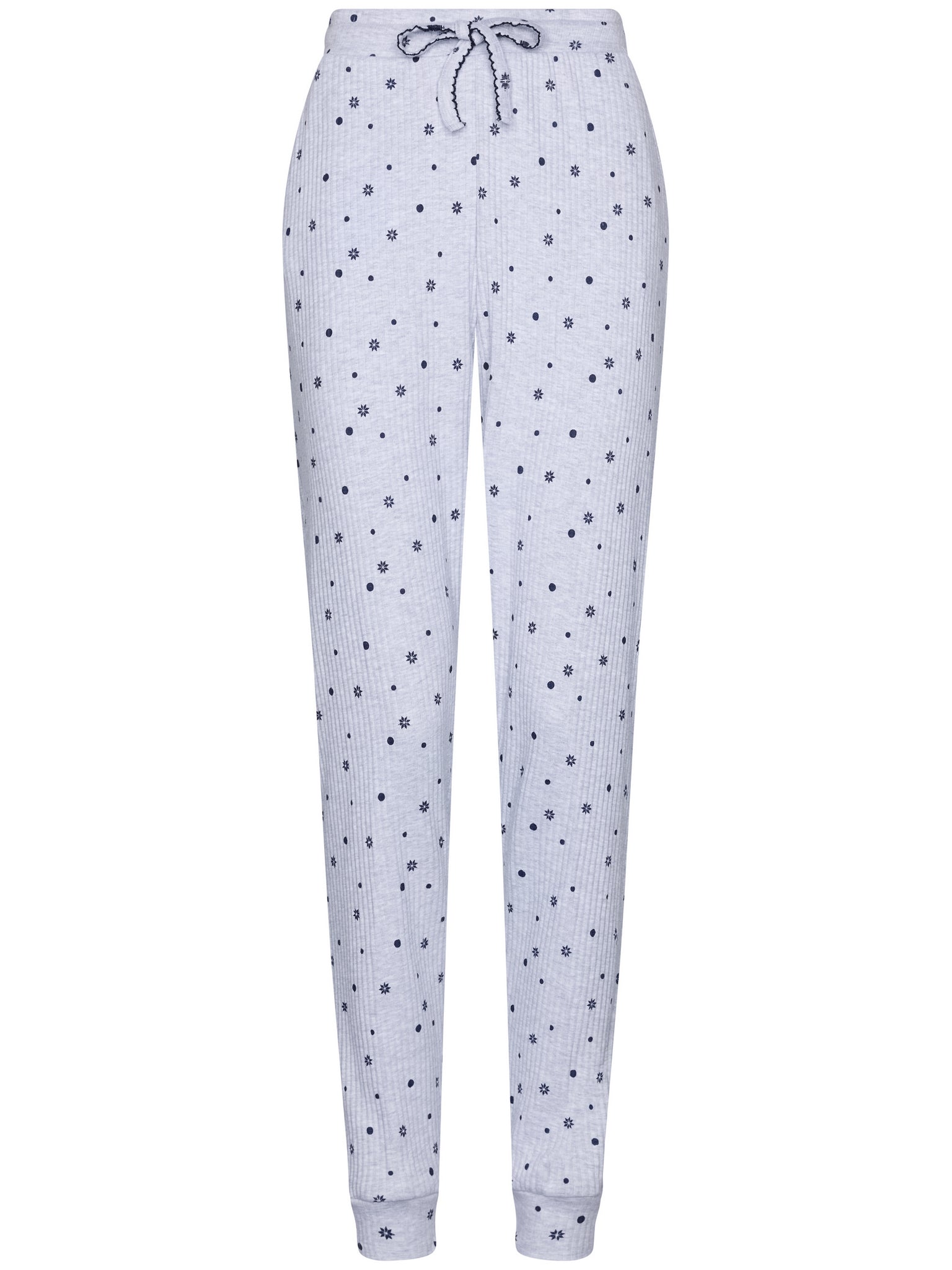 pastunette-rebelle-silver-frost-pyjama-grau-waffel-langarm image 2