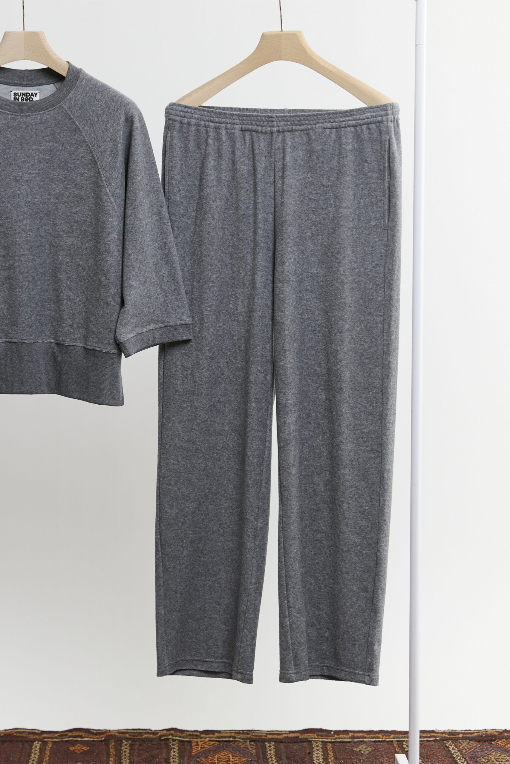 sunday-in-bed-lauf-hose-damen-gerade-baumwoll-mix image 1