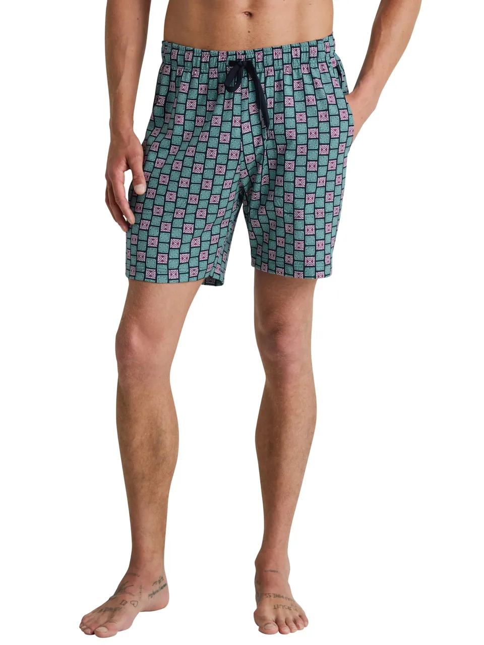 calida-remix-basic-sleep-bermuda-herren-baumwolle-taschen image 1