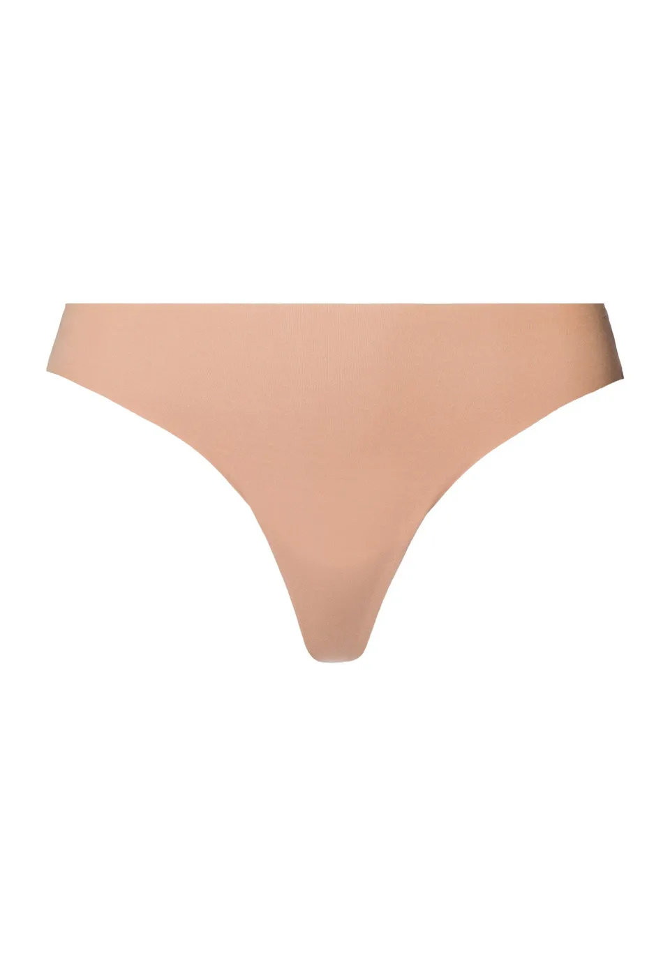 hanro-invisible-cotton-string-beige-baumwolle-nahtlos-damen image 1