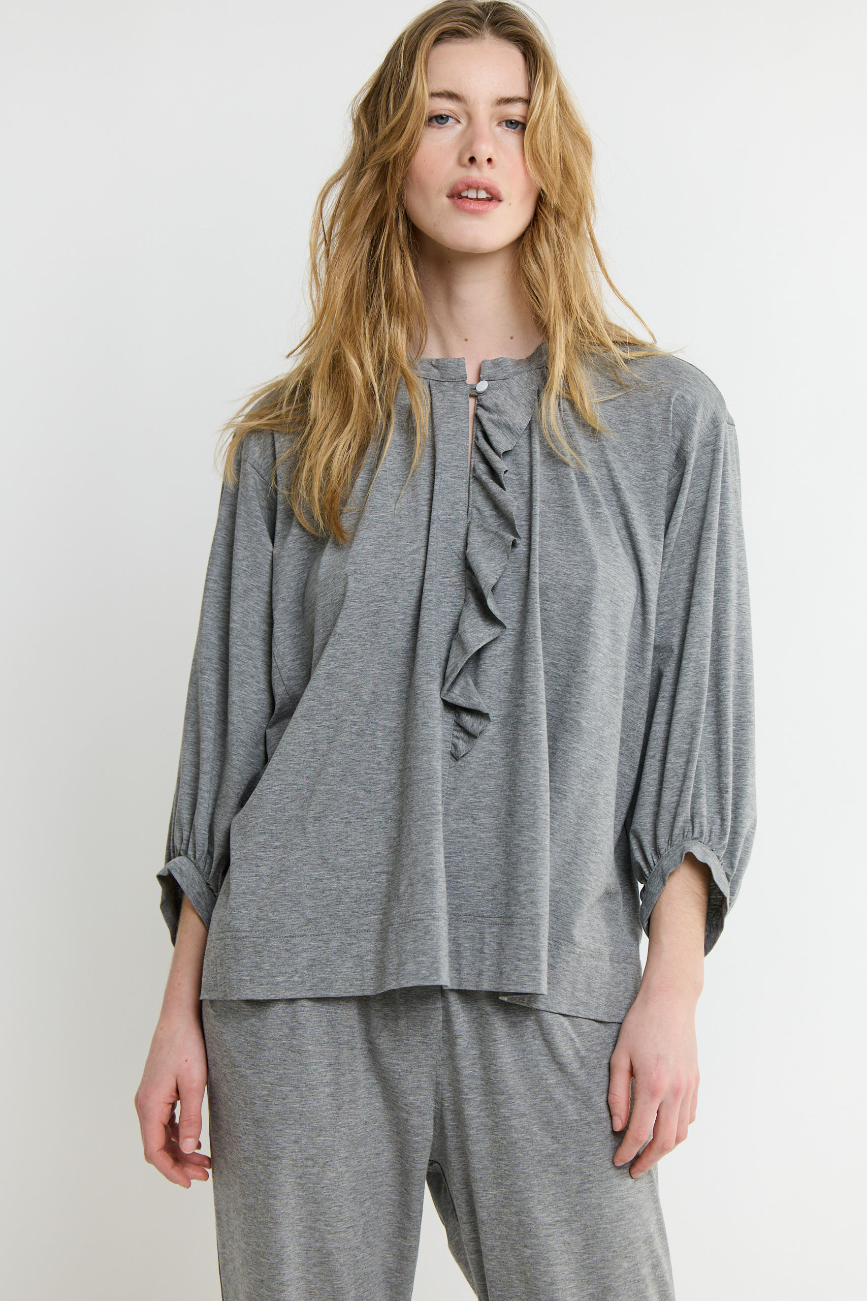 sunday-in-bed-noemi-schlafshirt-damen-r-schen-jersey image 1