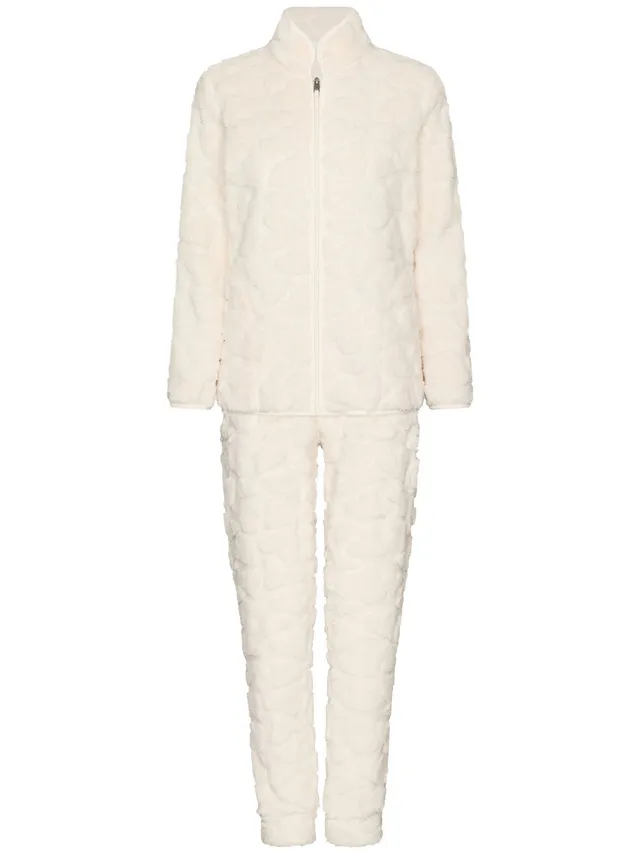 myrebelle-endless-love-hausanzug-wei-herzen-jacquard-fleece image 1