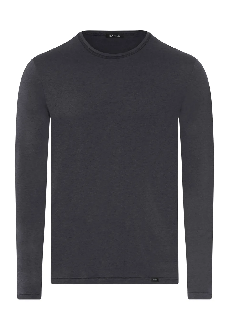 hanro-natural-function-073312-shirt-charcoal-art-merino image 1