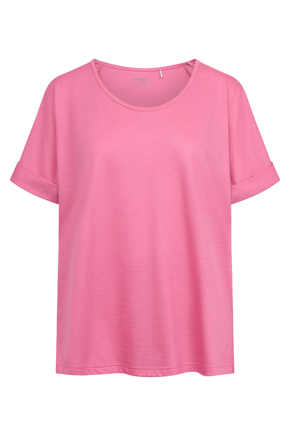 r-sch-be-happy-shirt-kurzarm-pyjamaoberteil-pink-v-ausschnitt image 2