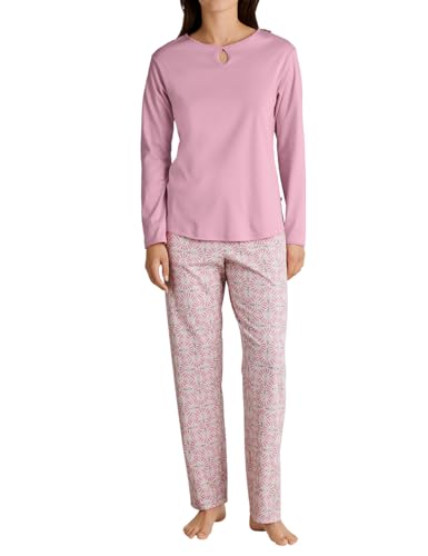 calida-sweet-dreams-damen-pyjama-lang-baumwolle image 6