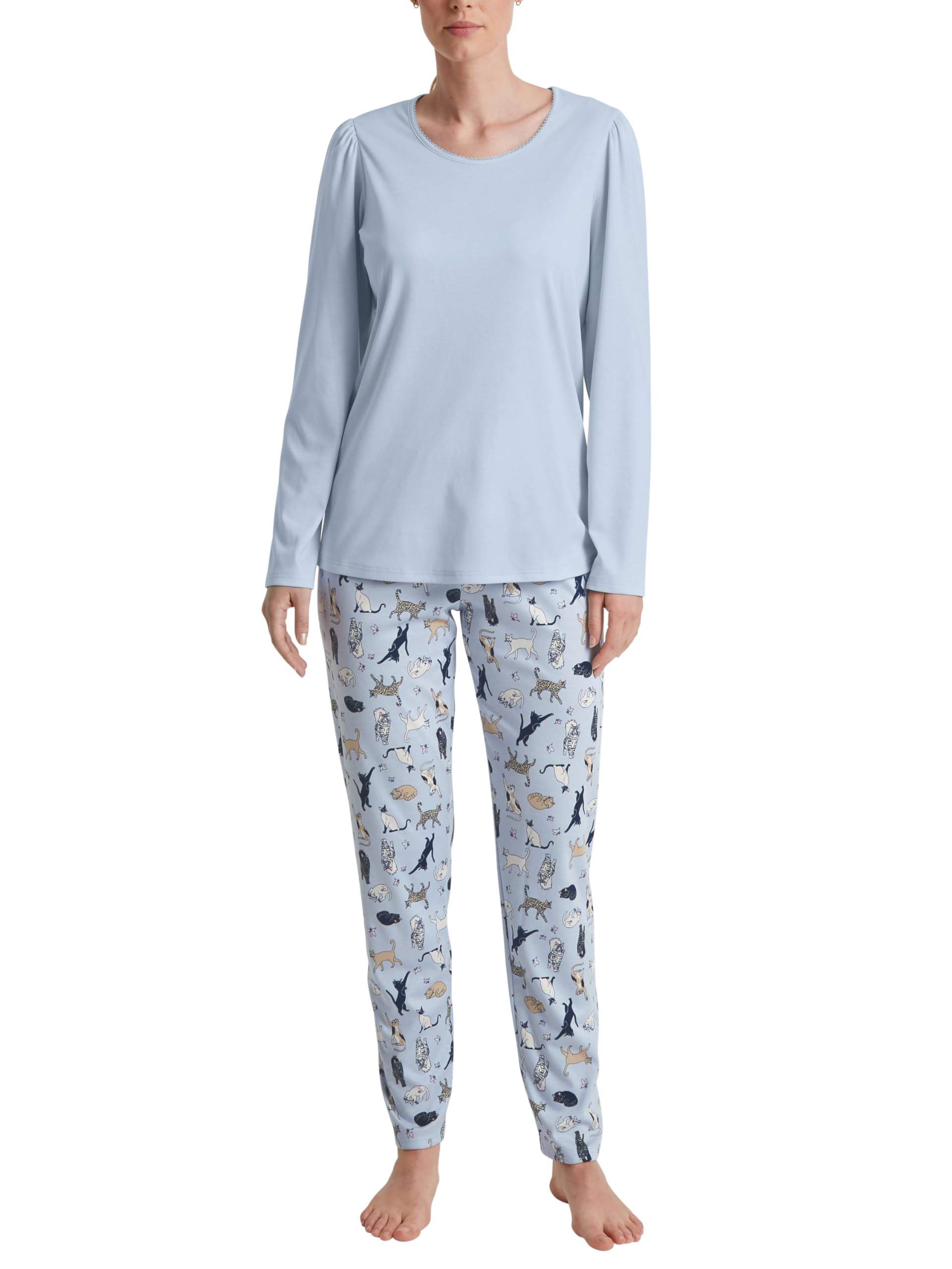 calida-favourites-dreams-cat-dreams-pyjama-harmony-blue-48-50-2 image 1