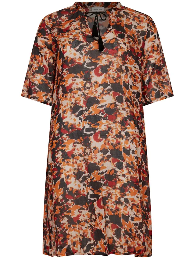 pastunette-sunstone-beachkleid-braun-baumwolle-v-ausschnitt image 1