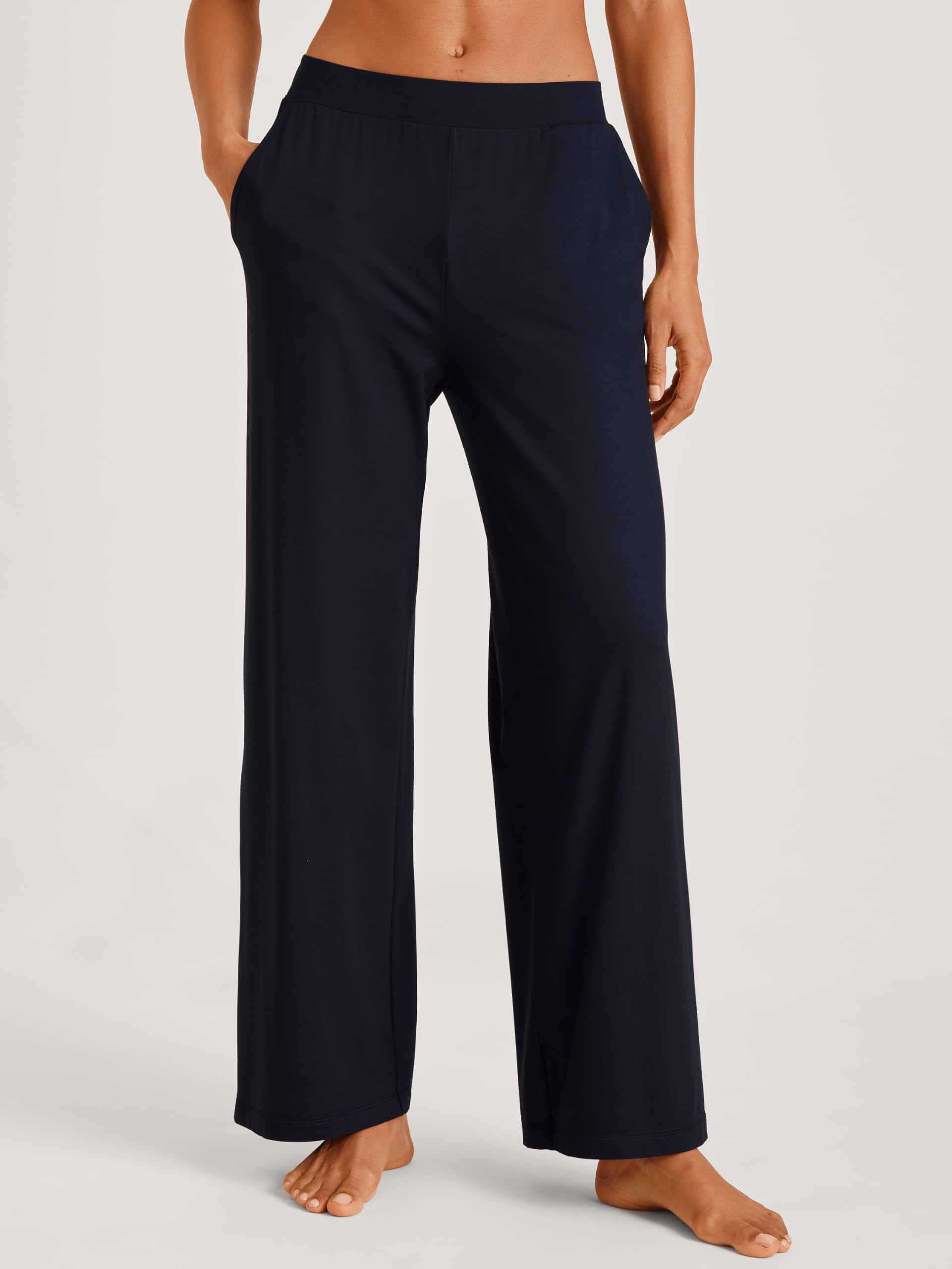 calida-deepsleepwear-balancing-palazzo-hose-black-cherry-40-42 image 2