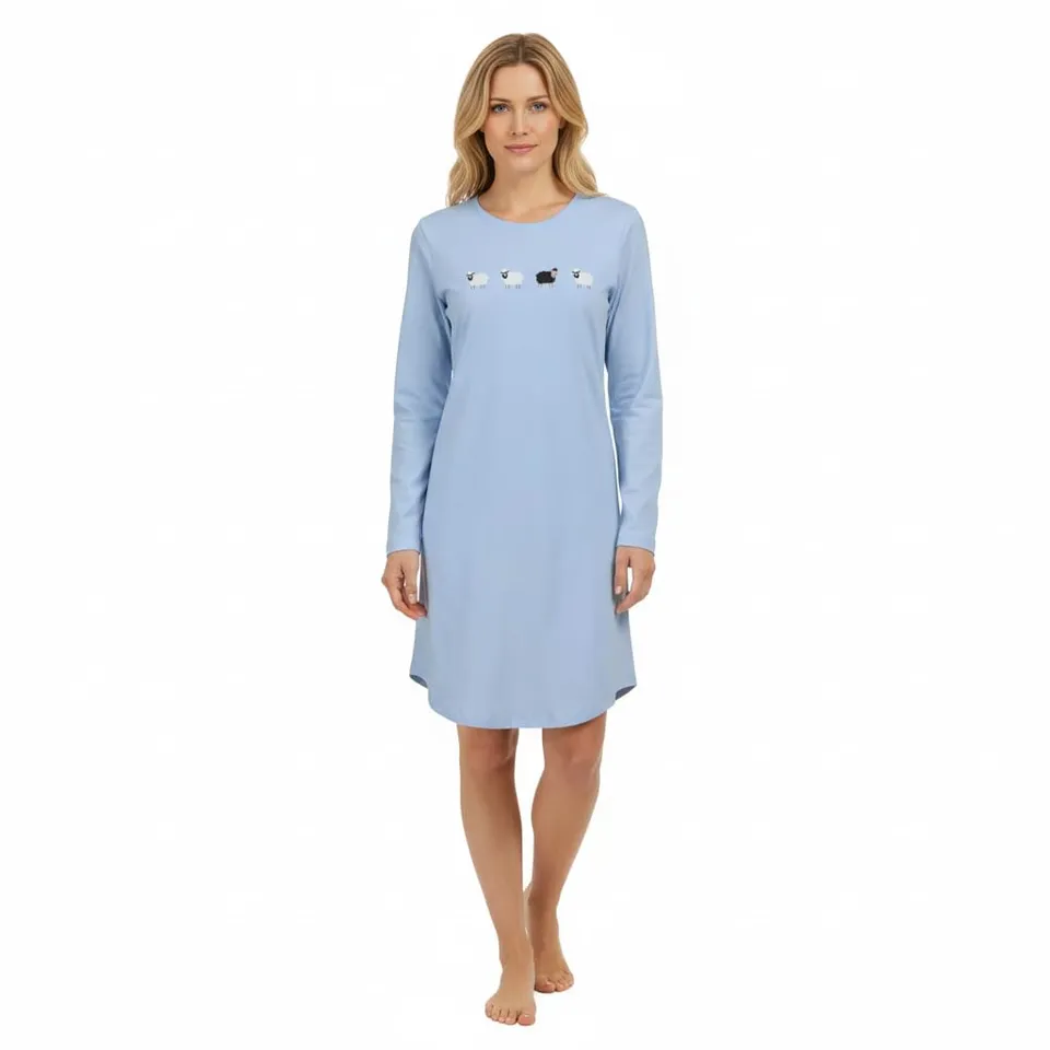ringella-women-men-damen-nachthemd-fjord-gr-36-baumwolle image 1