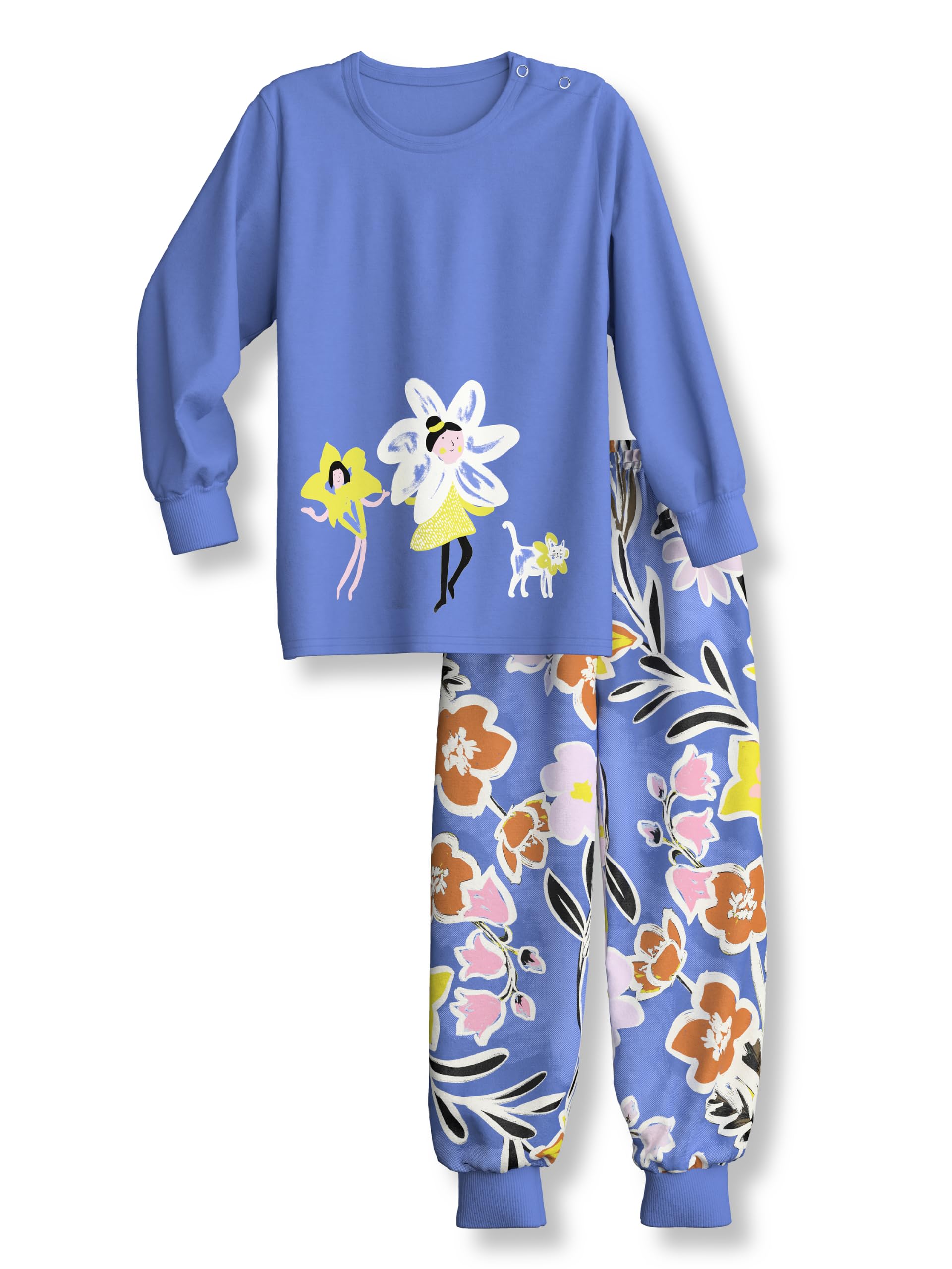calida-favourites-sleep-pyjama-m-dchen-92-98-baumwolle image 1