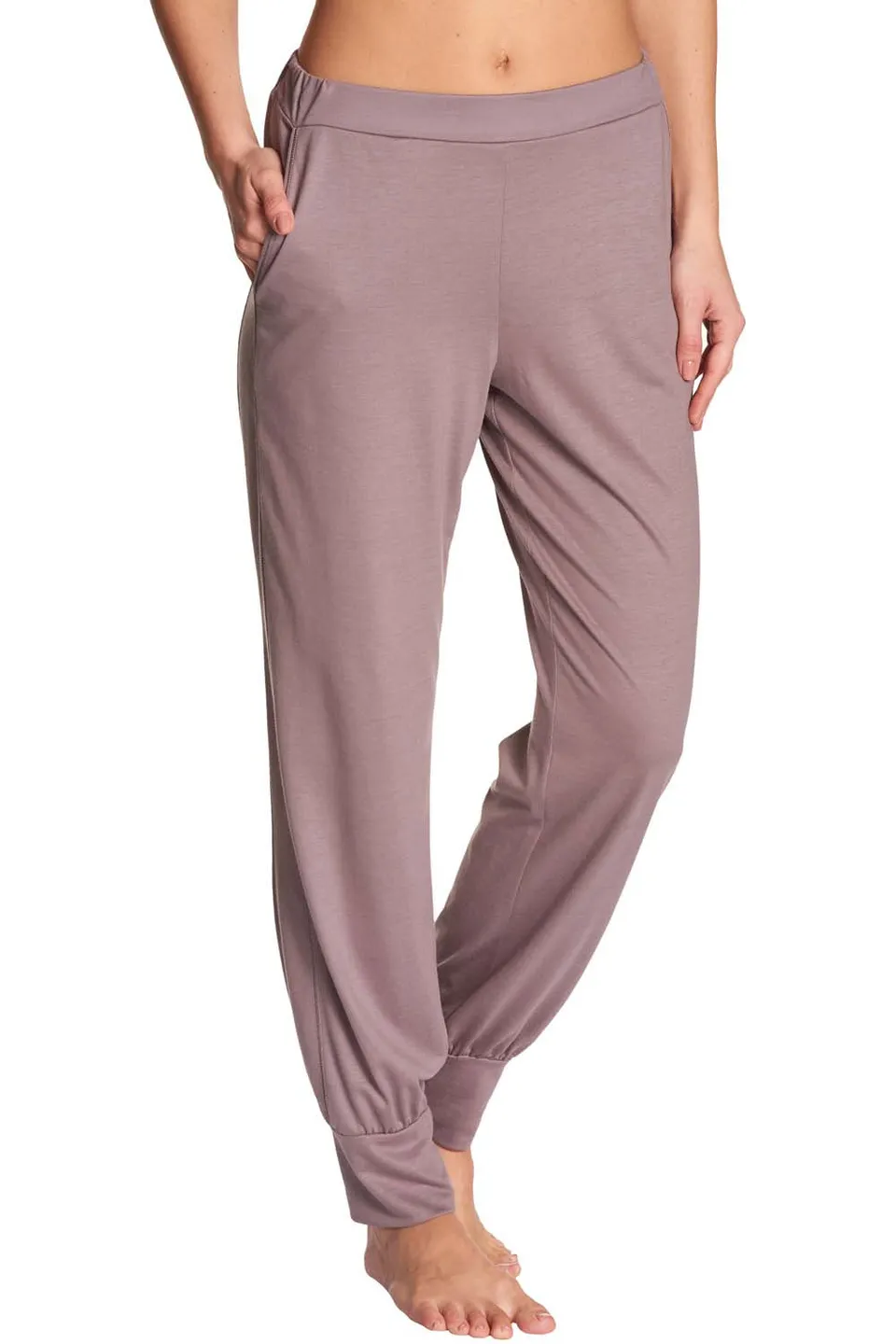 r-sch-be-happy-hose-lang-pyjamahose-braun-gummibund image 1