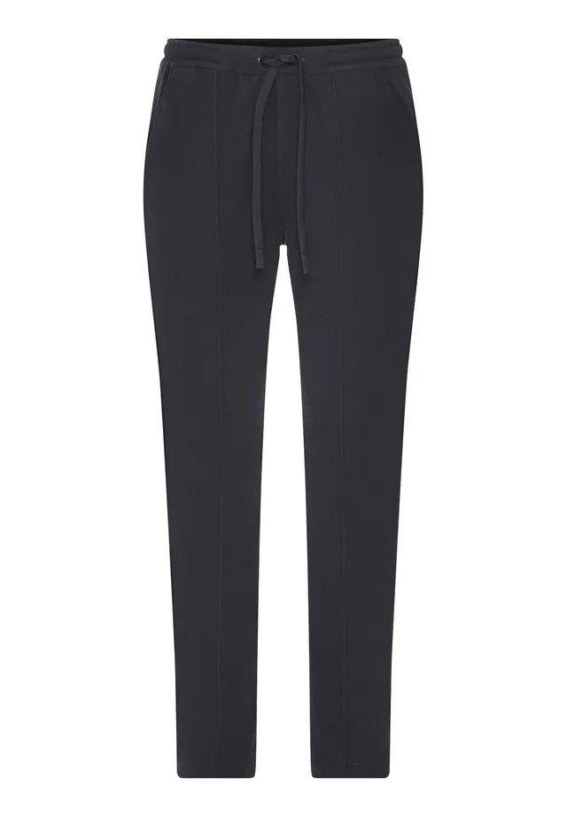 hanro-travelwear-long-pants-hose-smokey-charcoal-jersey image 1