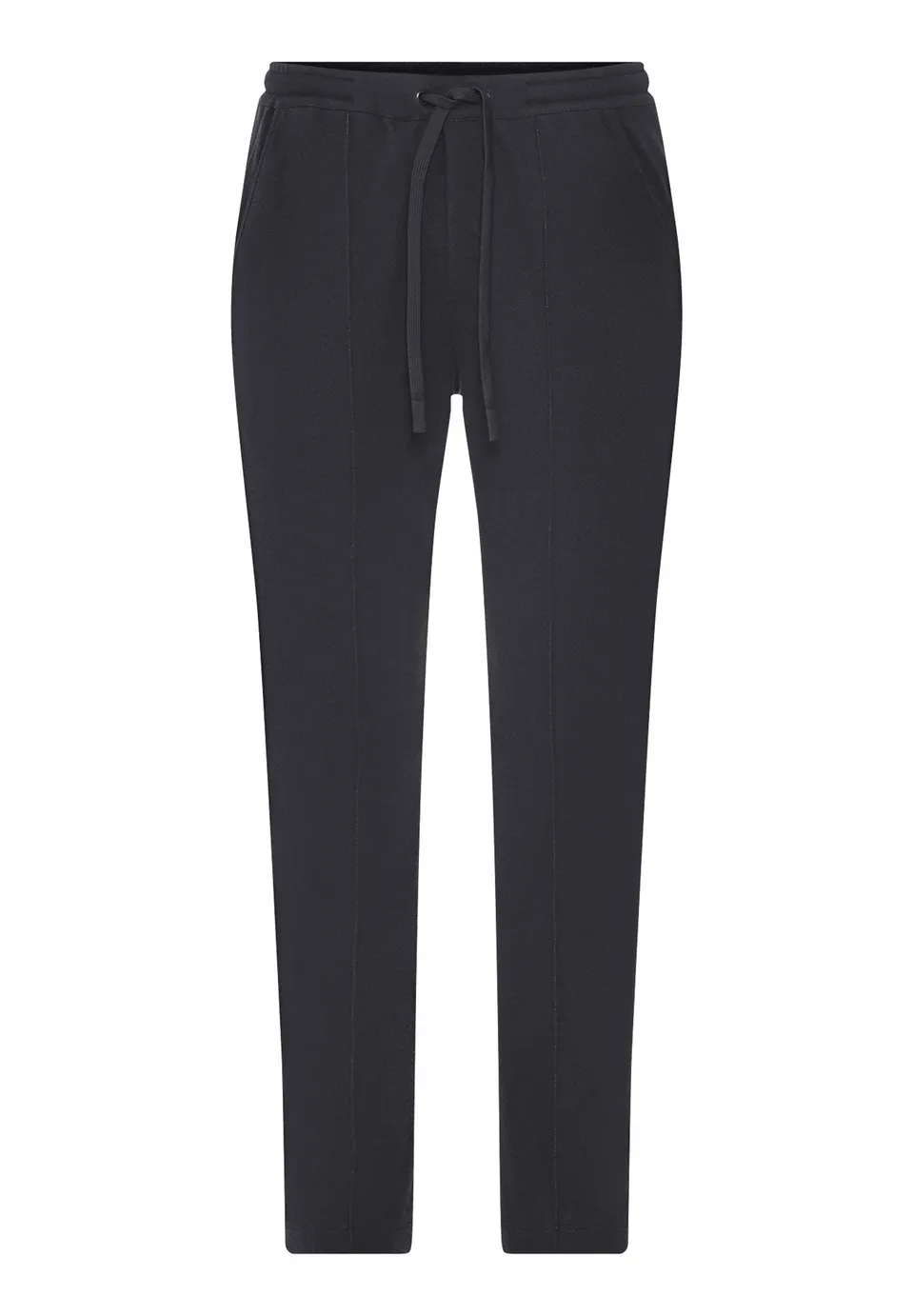 hanro-travelwear-long-pants-hose-smokey-charcoal-jersey image 1