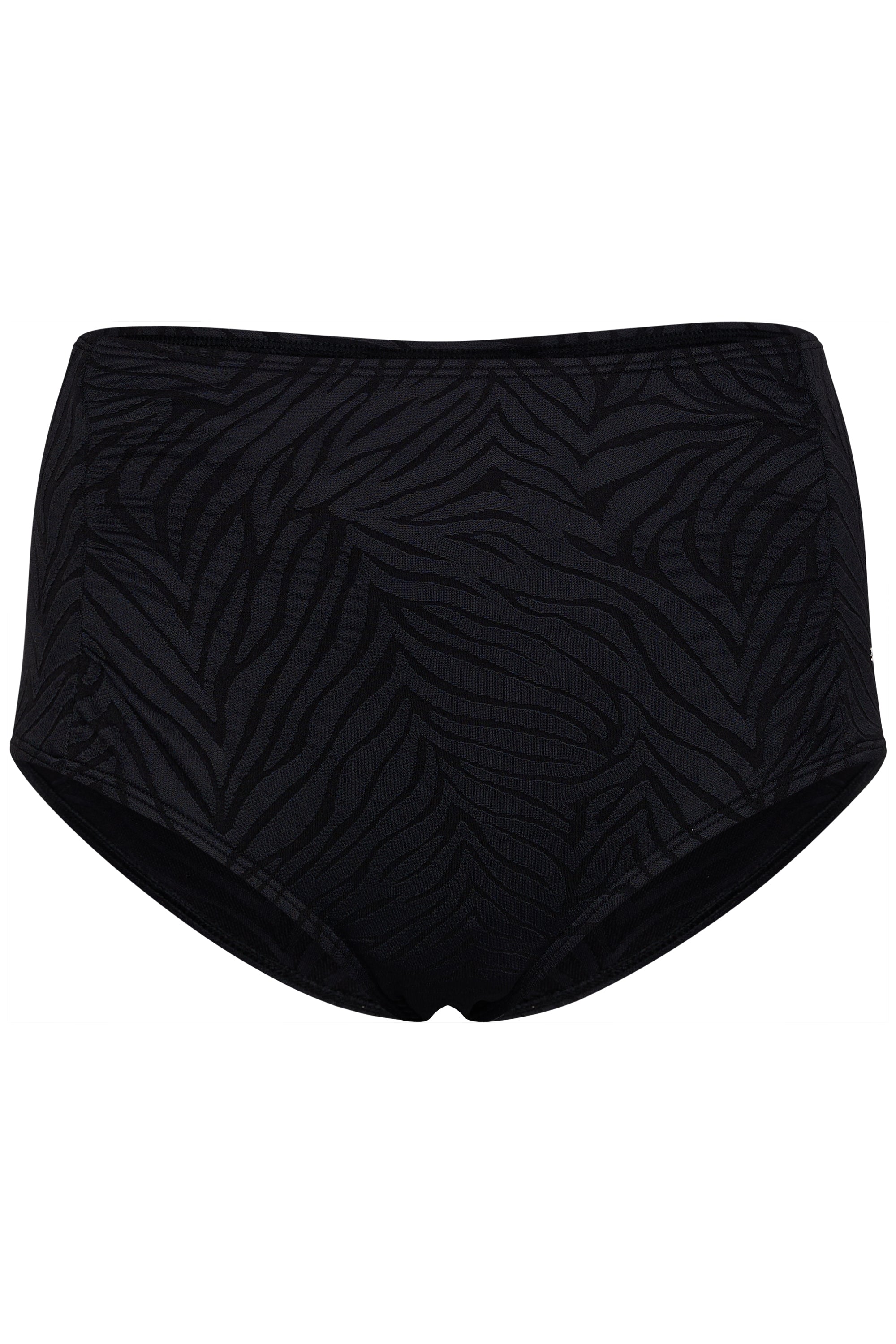 pastunette-black-beach-tankini-schwarz-bl-tter-soft-cups image 2