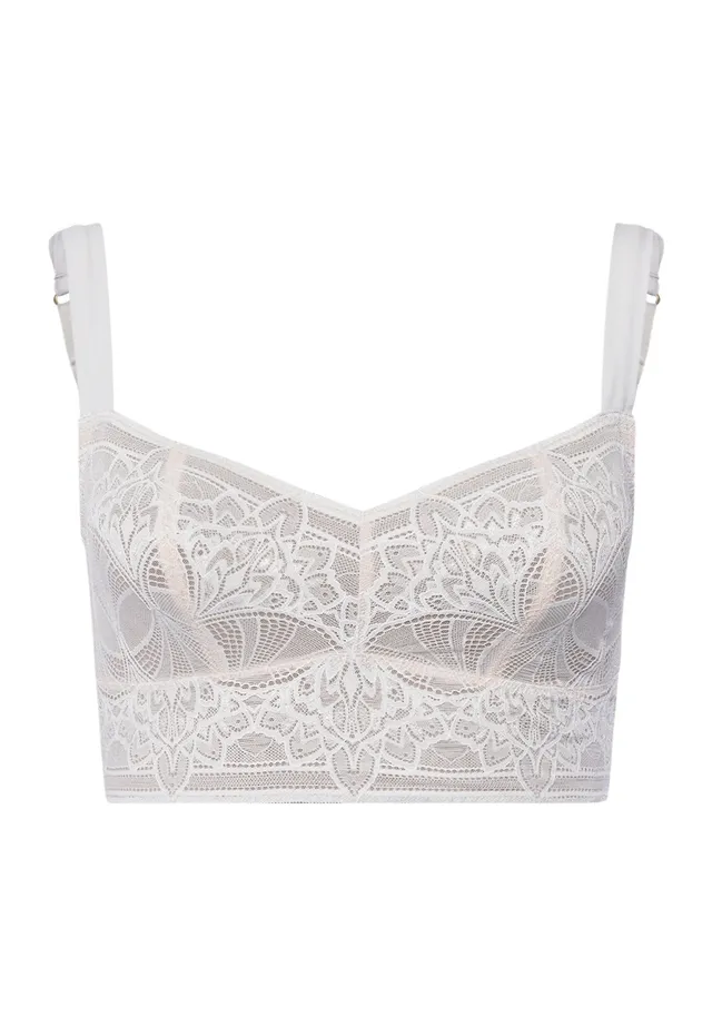 hanro-holly-bralette-silver-vapor-spitze-ohne-b-gel image 1