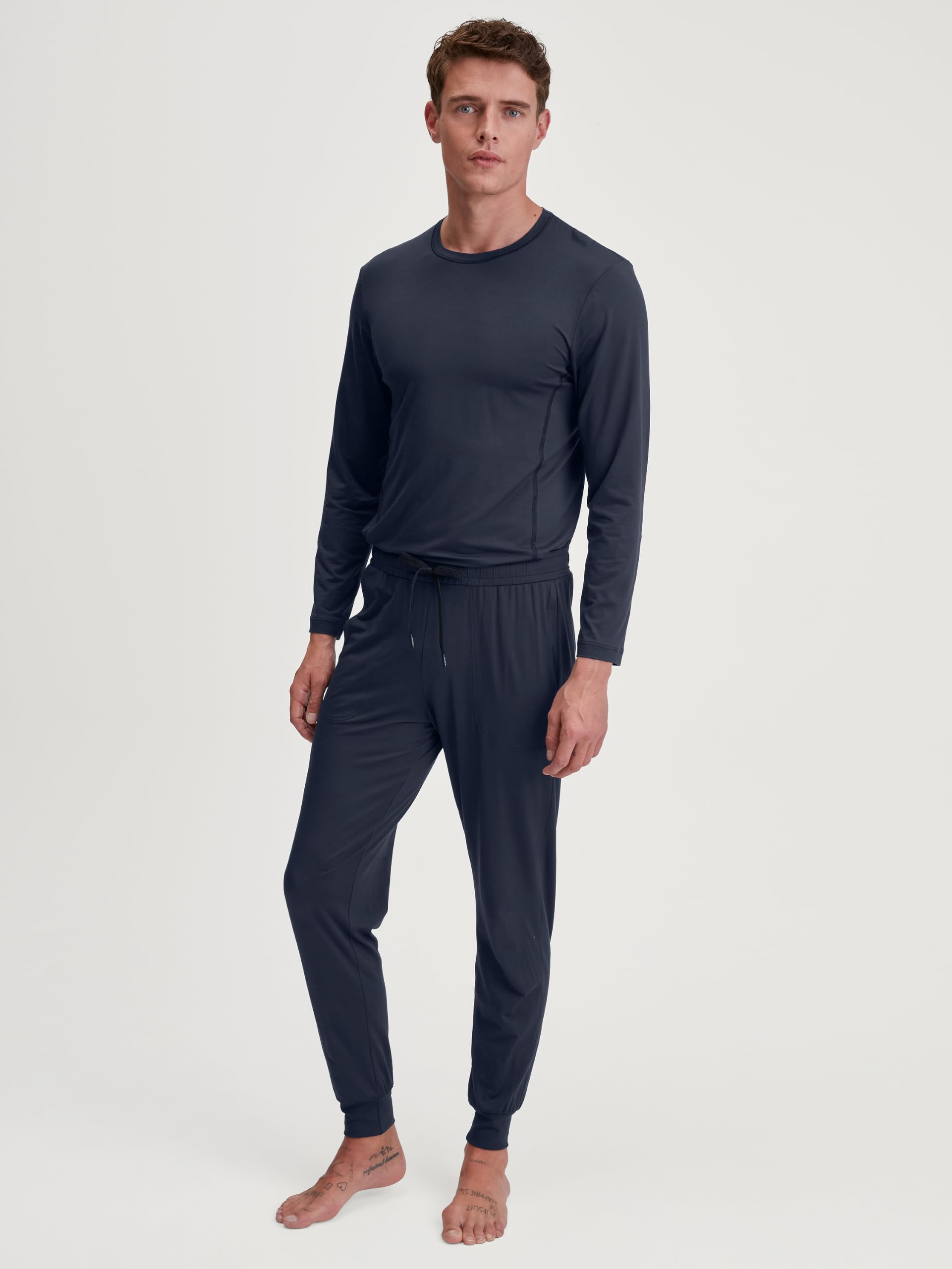 calida-deepsleepwear-balancing-langarmshirt-herren-saphir-blue image 5