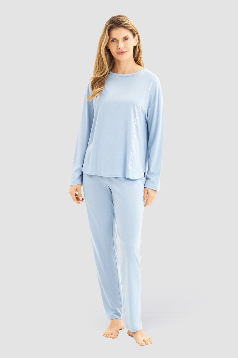 r-sch-be-happy-good-vibes-only-shirt-langarm-damen-blau image 4