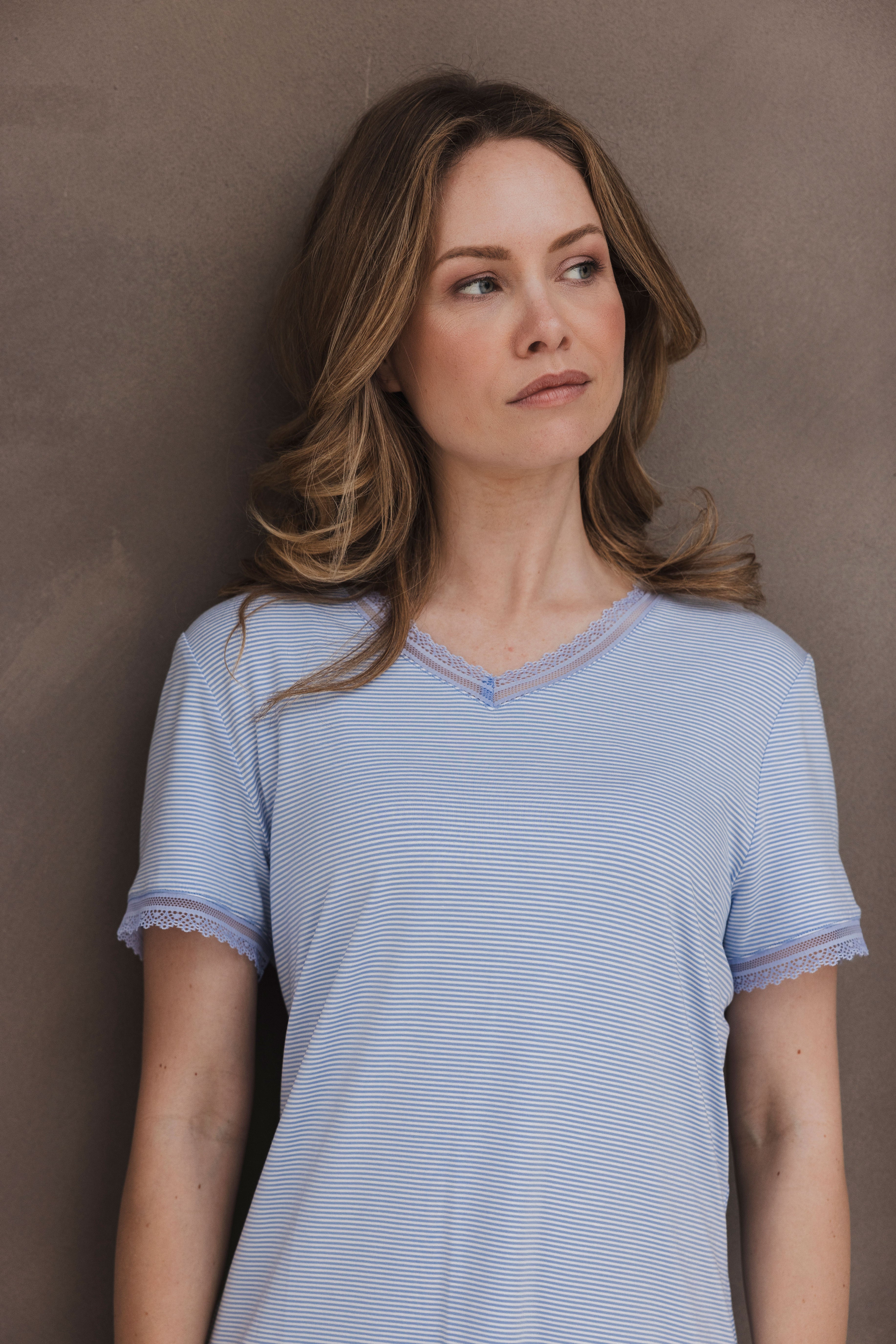 pastunette-premium-soft-sketches-pyjama-blau image 4