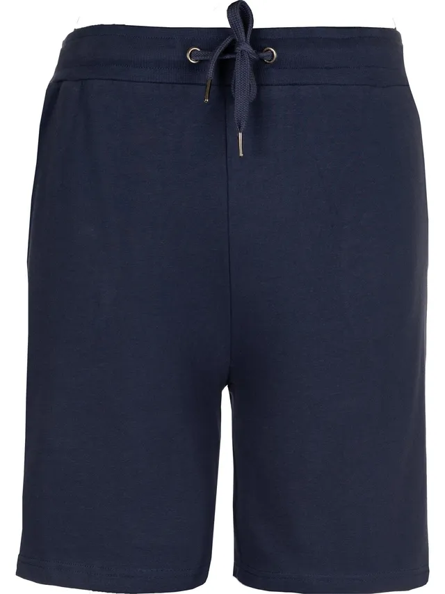 pastunette-lounge-shorts-pyjamahose-dunkelblau-baumwolle image 1