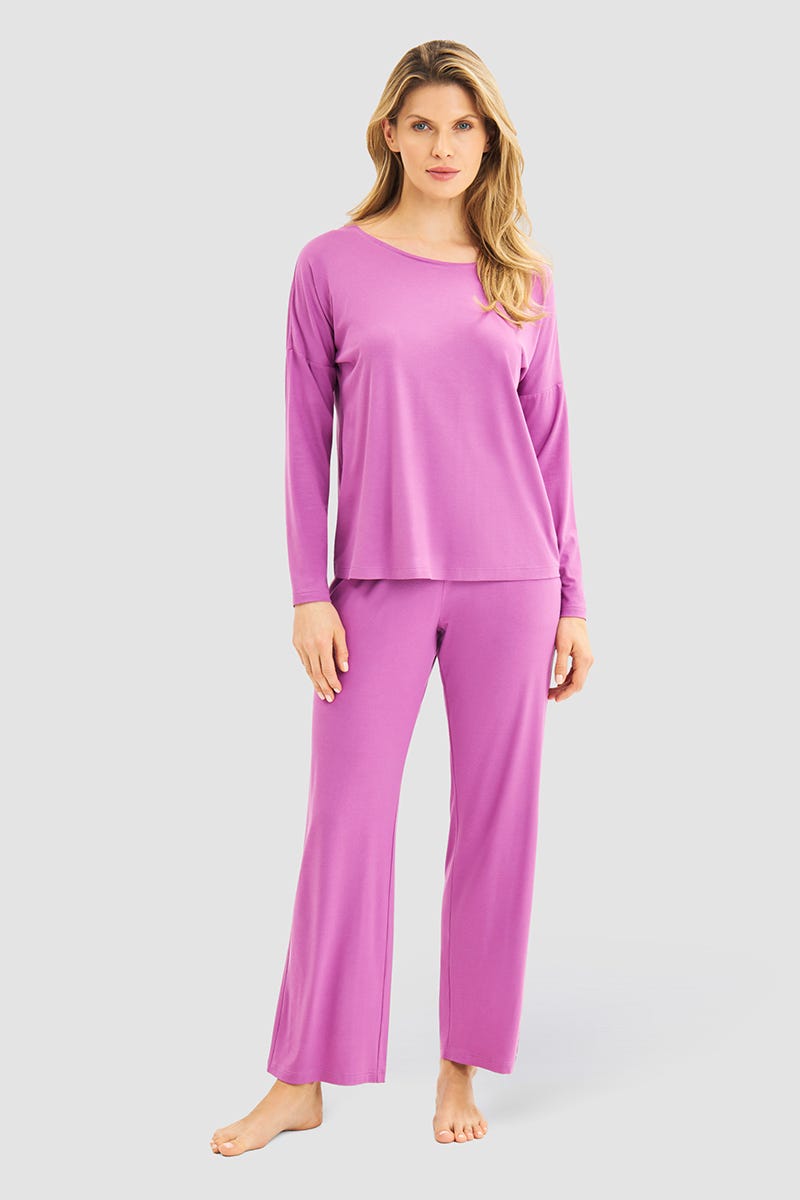 r-sch-be-happy-shirt-3-4-arm-nachtw-sche-pink-viskose image 4